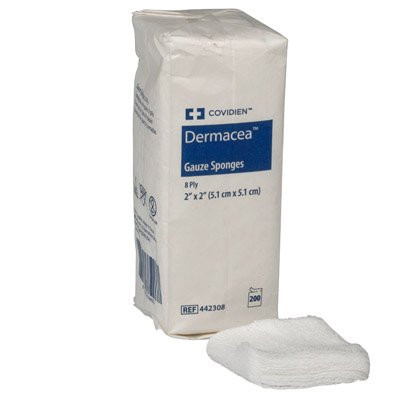 Dermacea Gauze Sponges, NonSterile