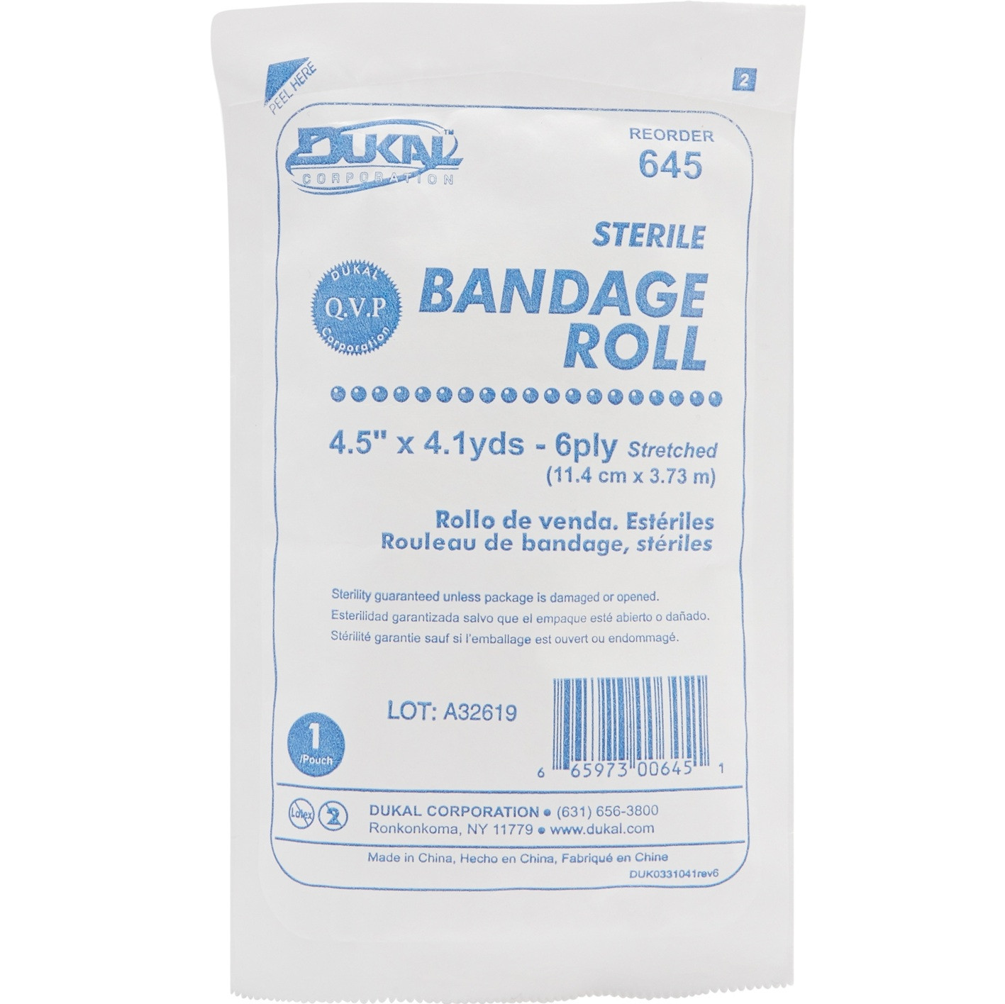 Dukal Fluff Bandage Roll