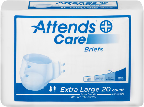 Attends Adult Diapers with Tabs, Moderate