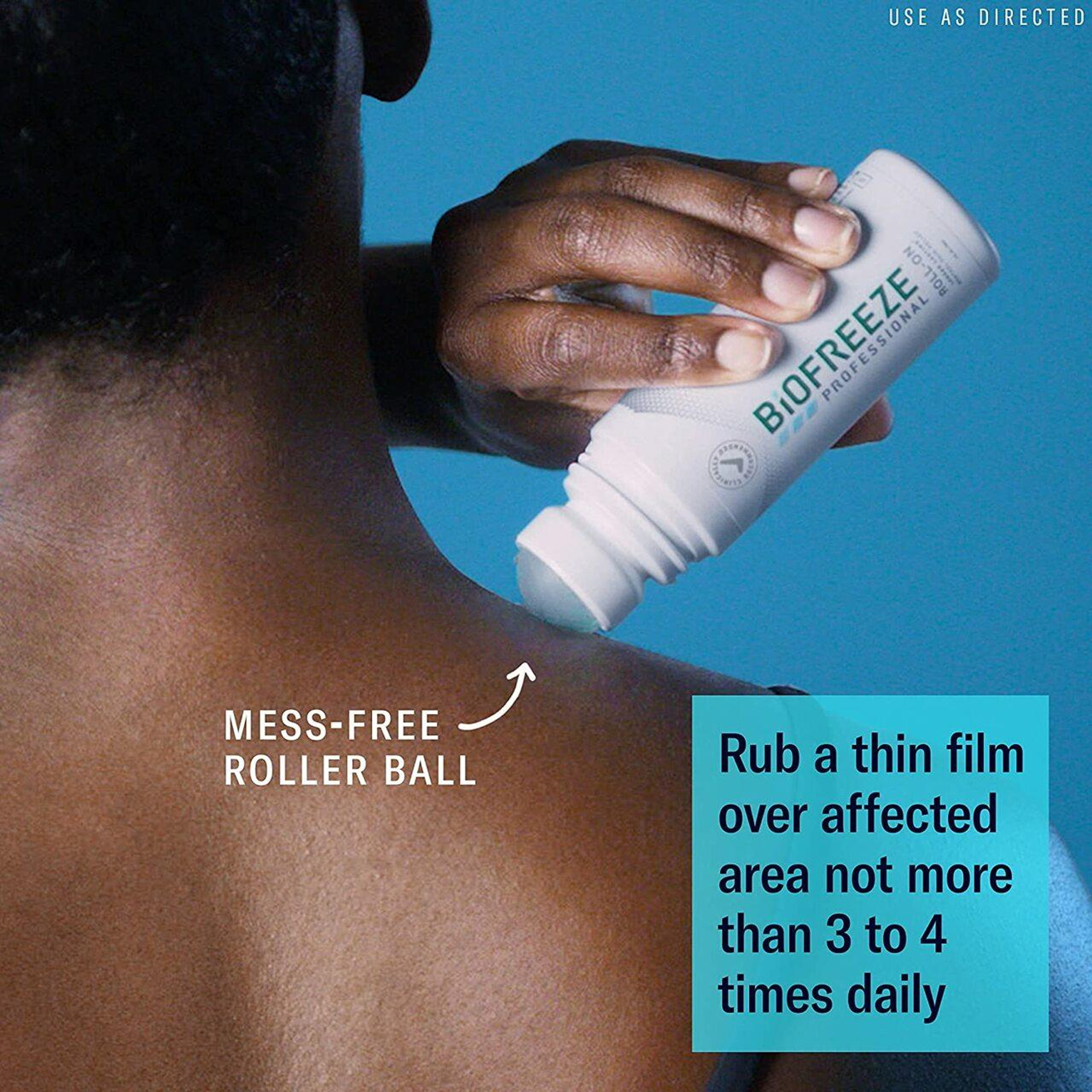 Biofreeze Professional Topical Pain Relief 5% Strength Menthol Topical Gel