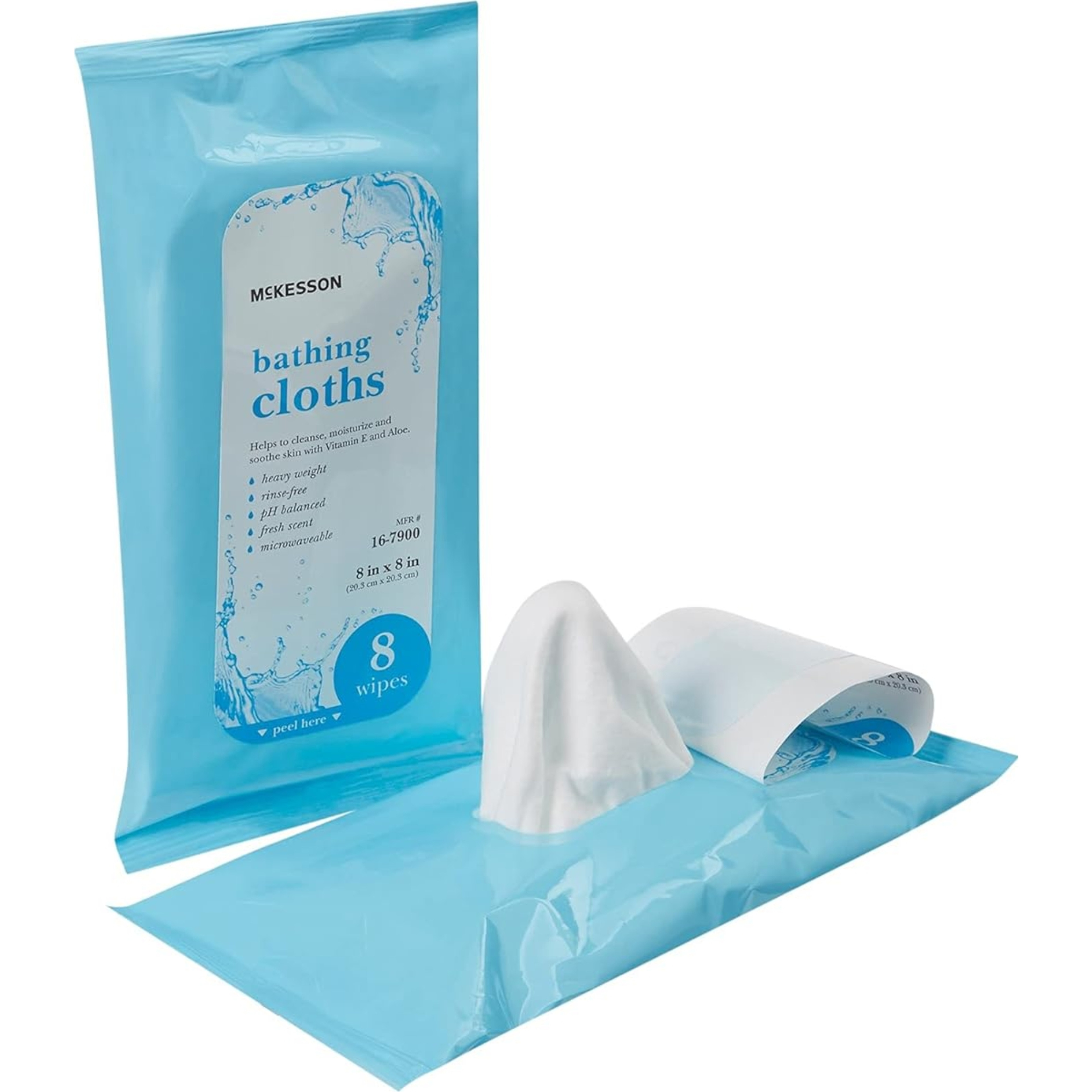 McKesson Rinse-Free Bathing Cloths