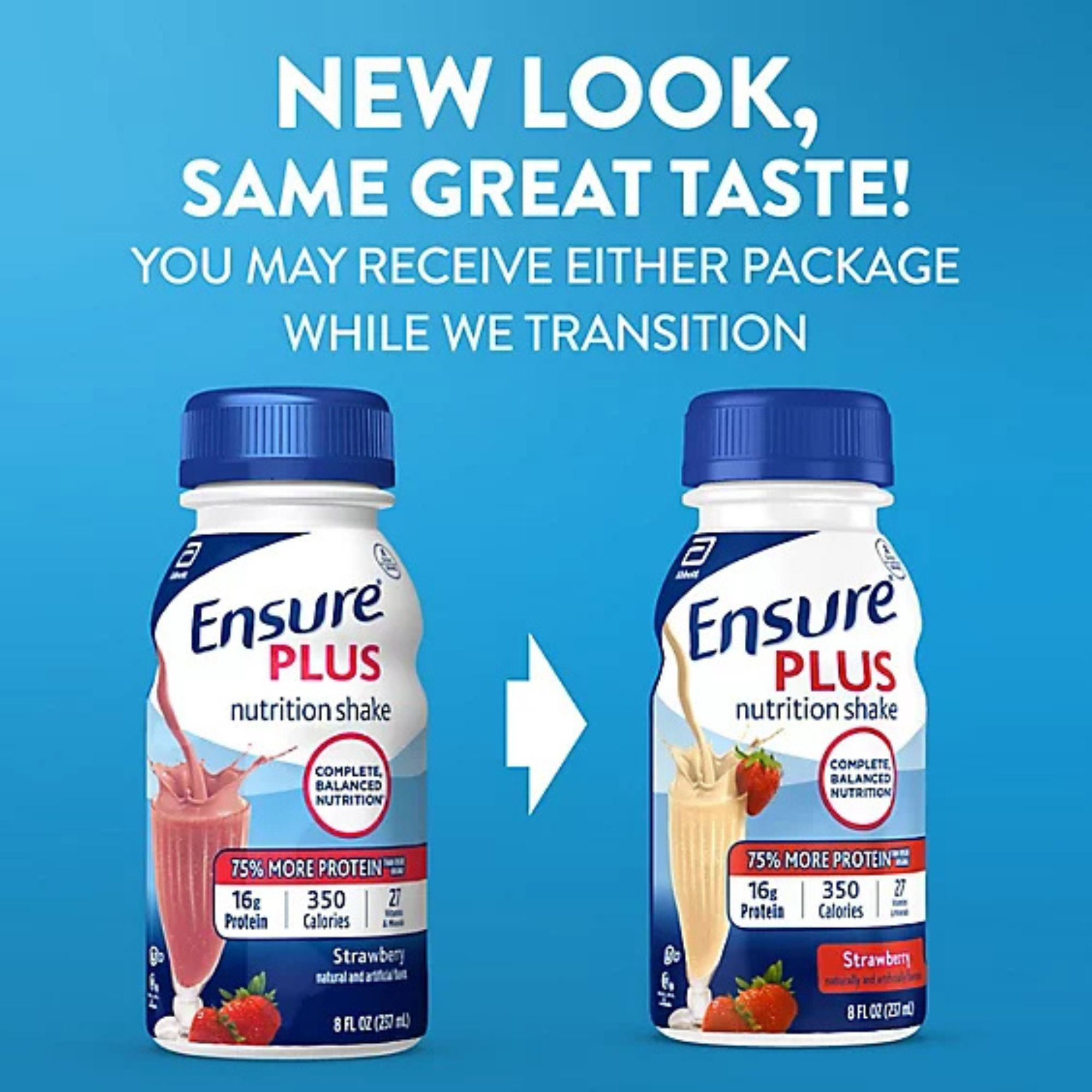 Ensure Plus Nutritional Shake, Bottle