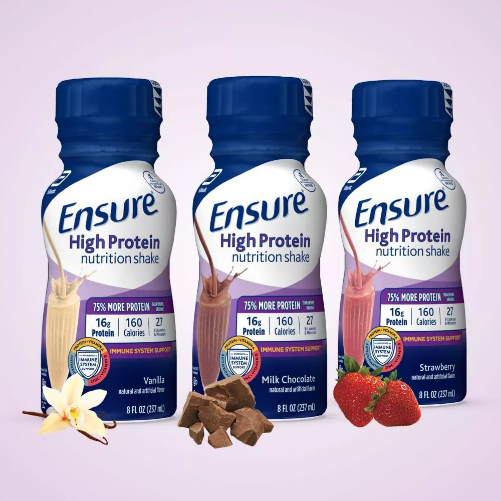 Ensure High Protein Nutritional Shake, Bottle