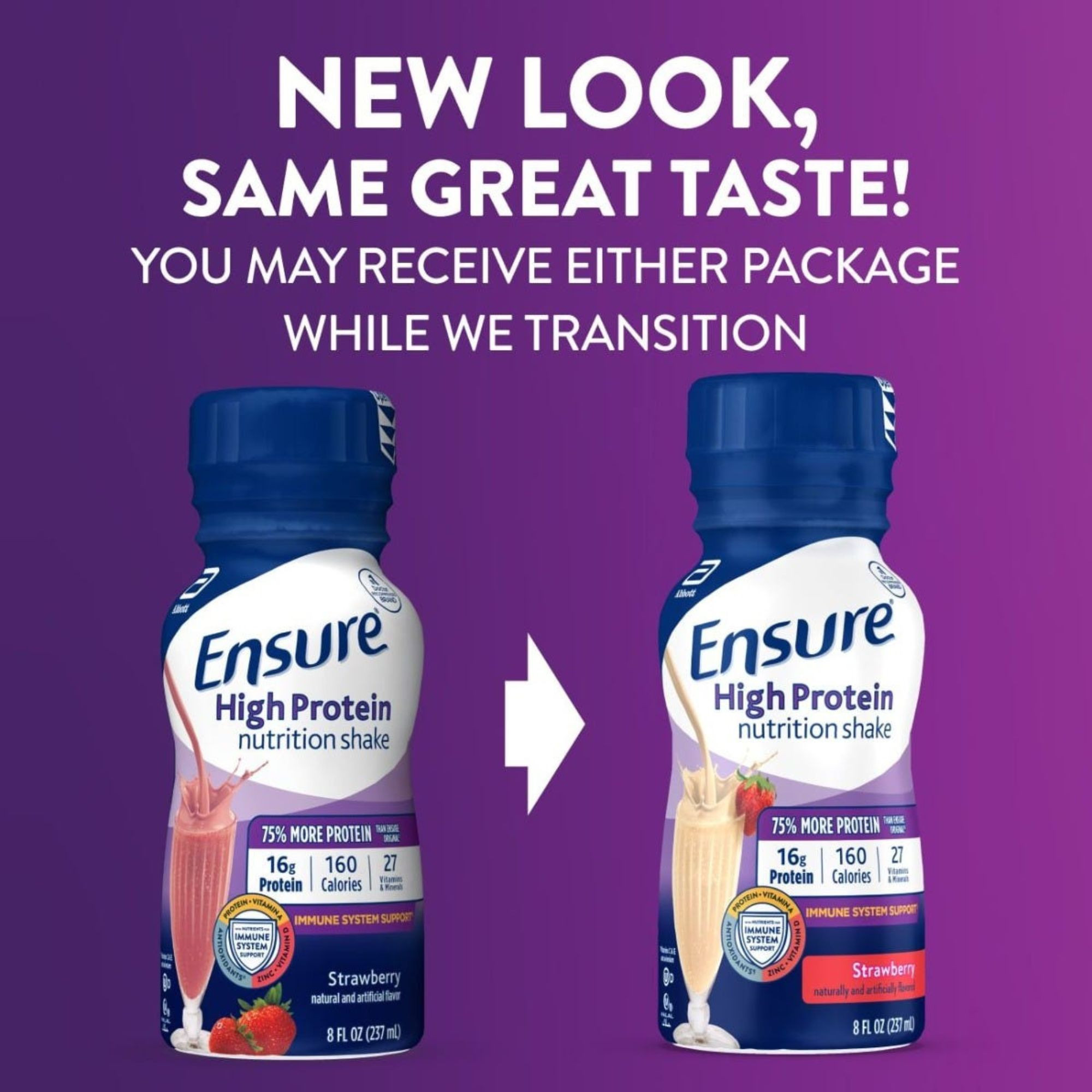 Ensure High Protein Nutritional Shake, Bottle