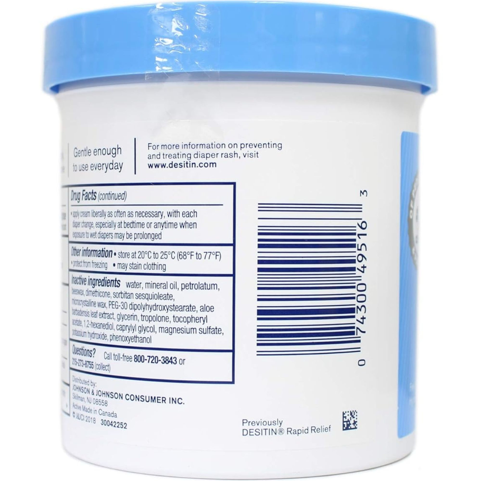 Desitin Daily Defense Cream