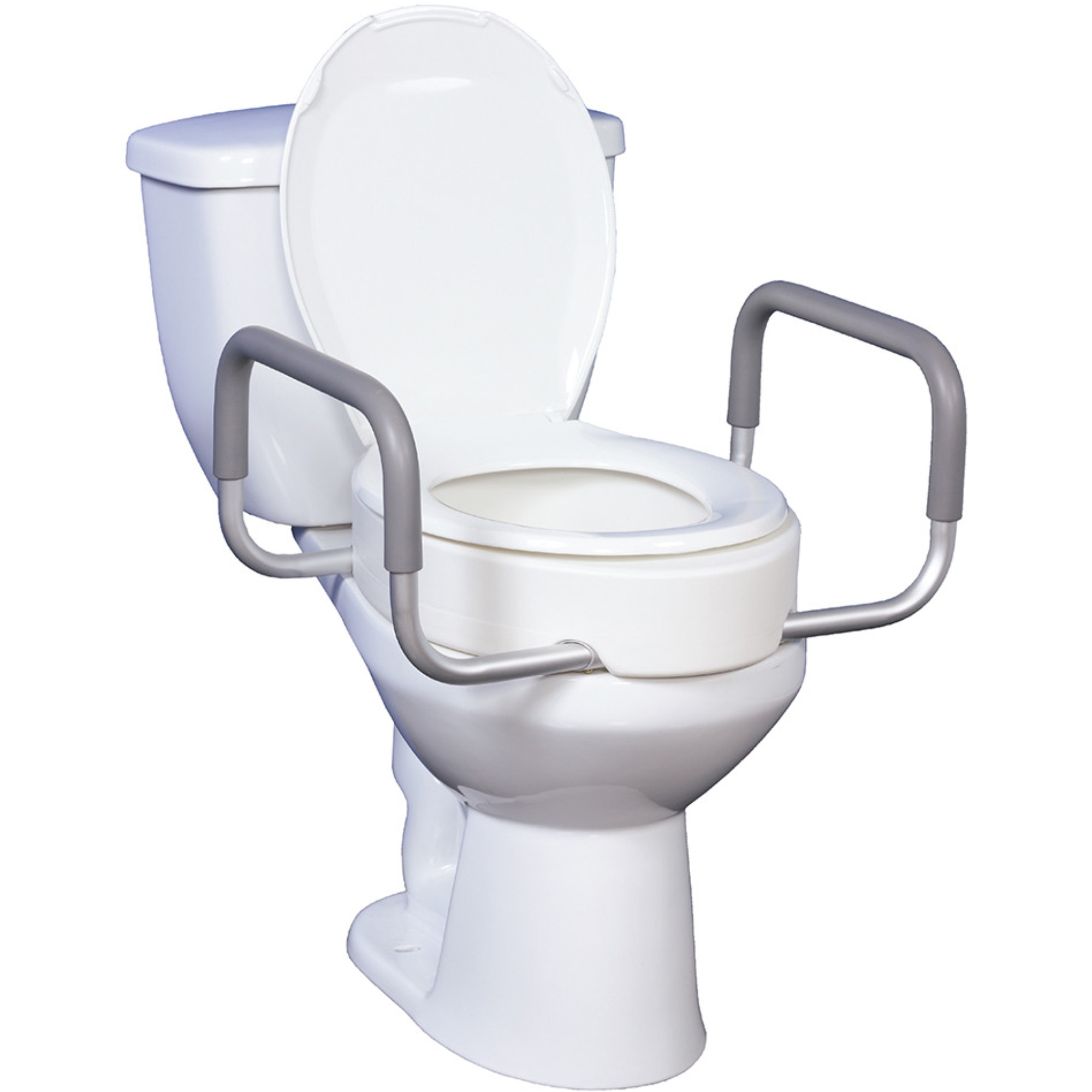 Drive Raised Toilet Seat with Arms