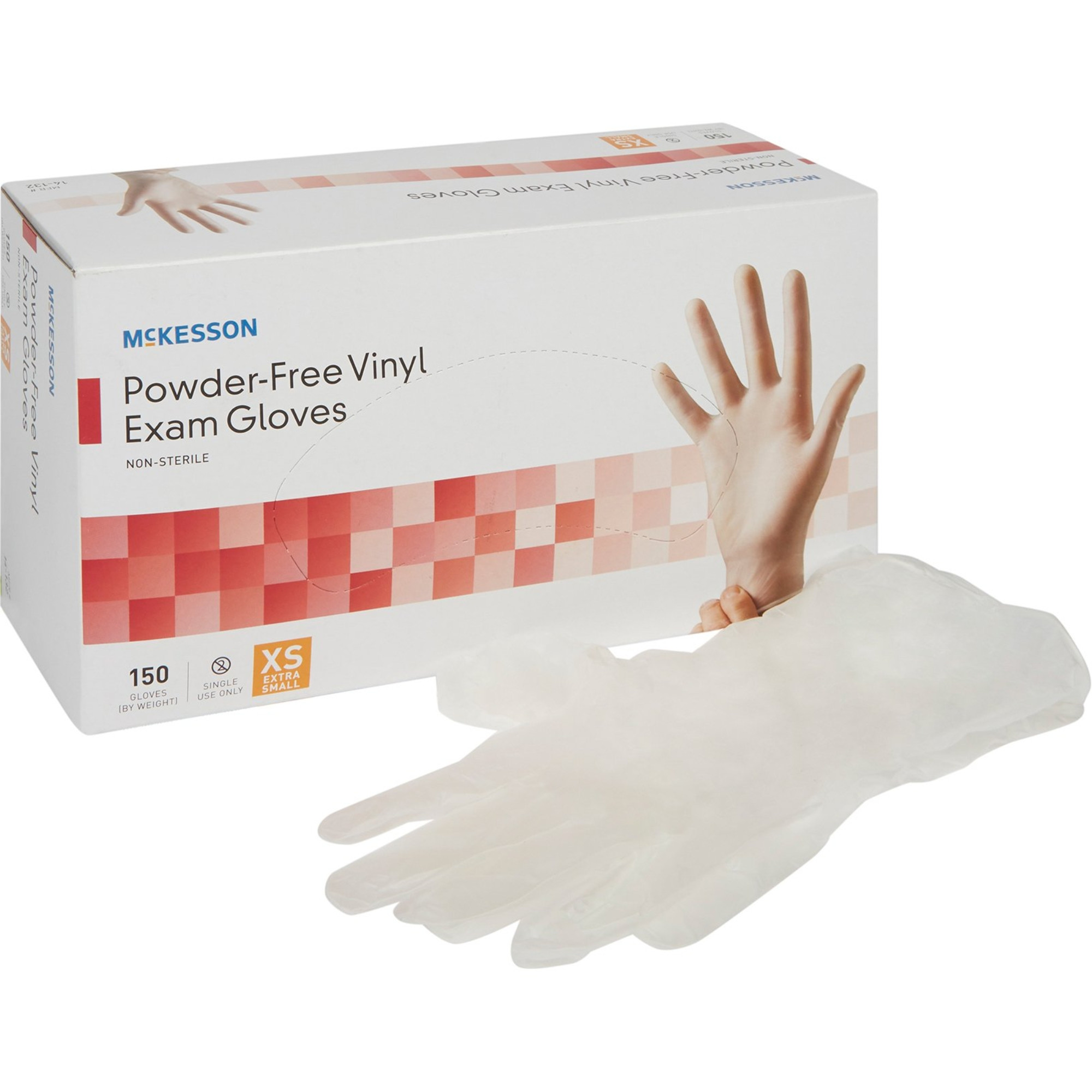 McKesson NonSterile Vinyl Exam Glove | Shop at Carewell