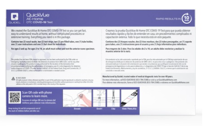 QuickVue At-Home COVID-19 Test