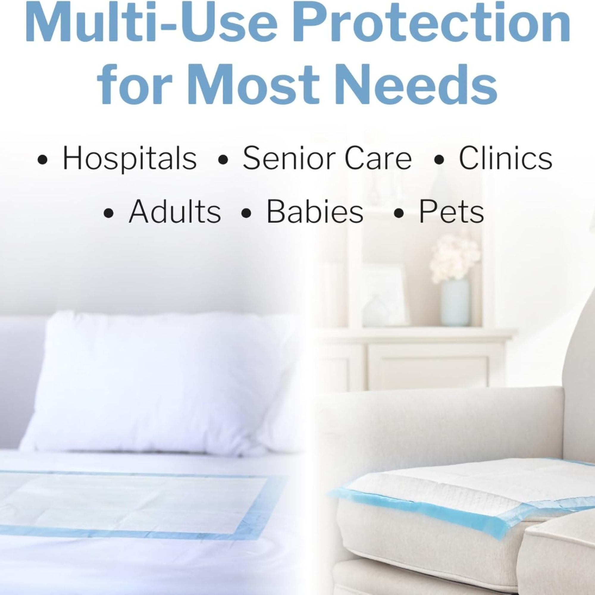 McKesson Procedure Underpads, 16-16650-PK1, 50 Count