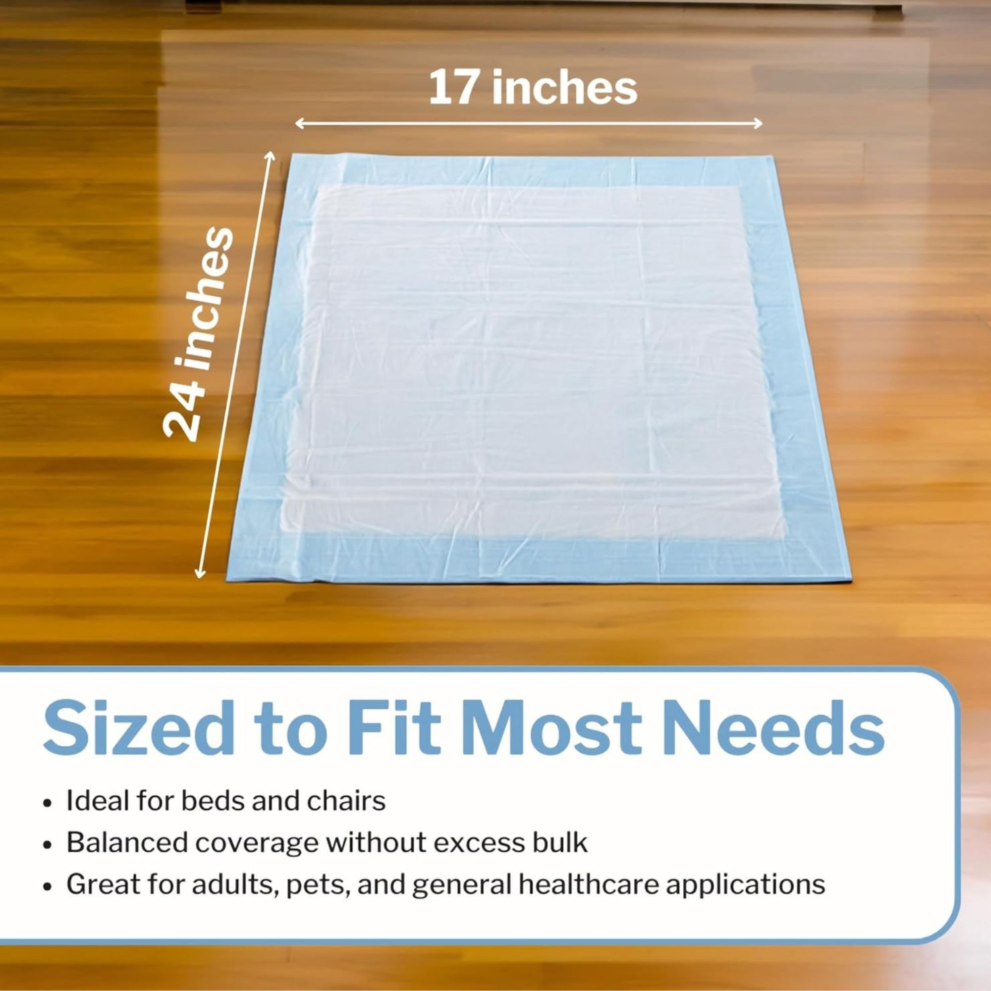 McKesson Procedure Underpads, 16-16650-PK1, 50 Count