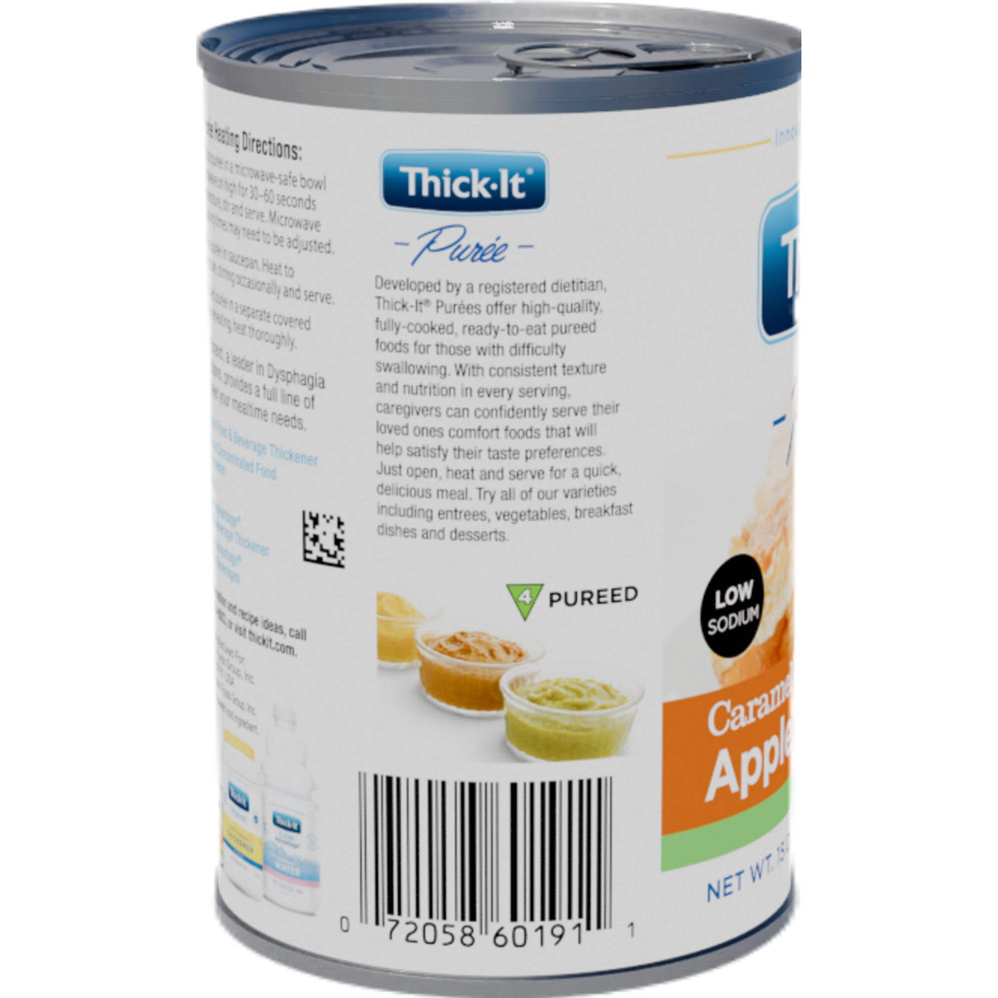 Thick-It Caramel Apple Pie Puree, Can