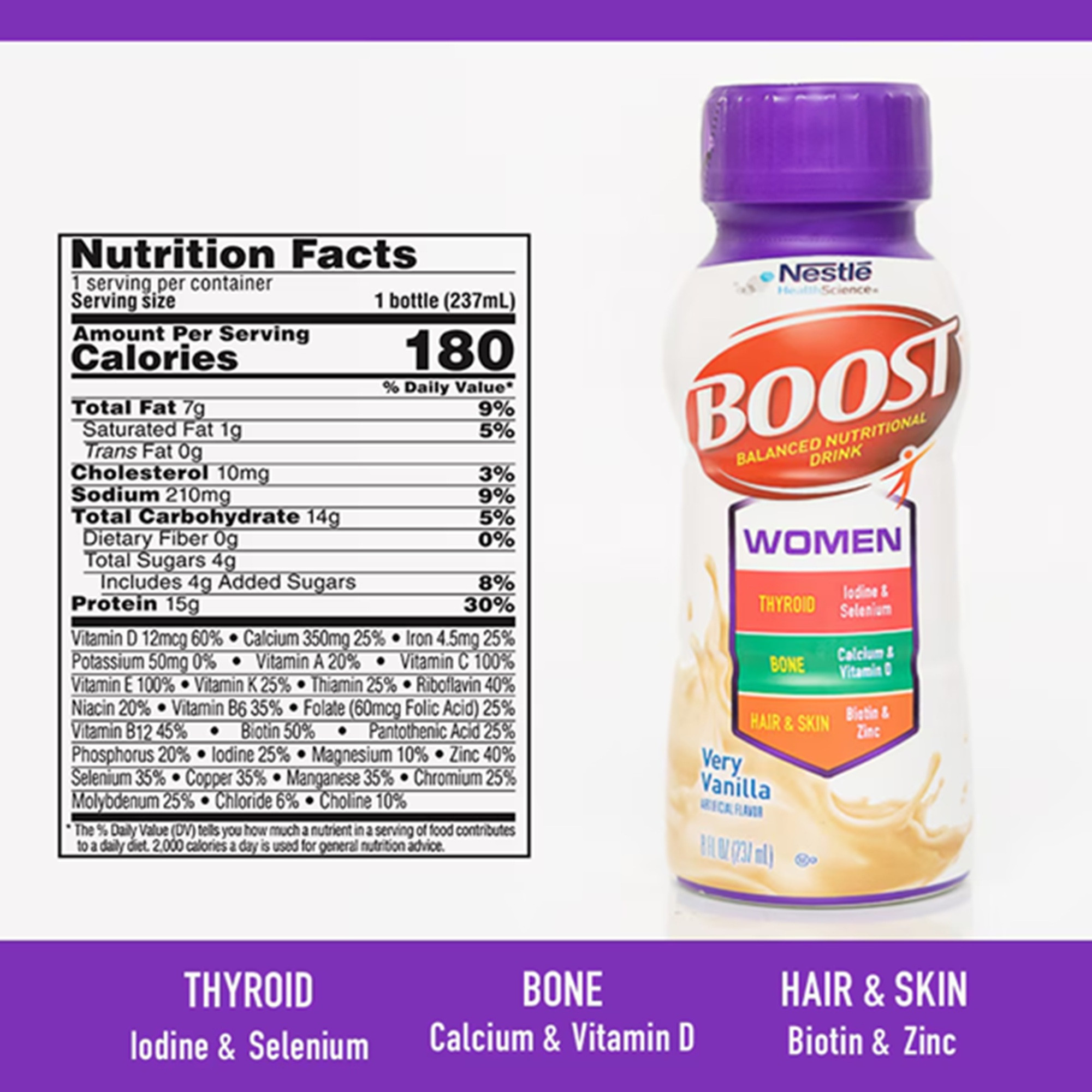 Boost Women Ready to Use Oral Supplement