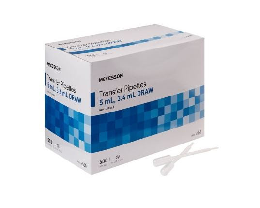 McKesson NonSterile Transfer Pipette