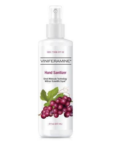Viniferamine Liquid Hand Sanitizer, Pump Bottle
