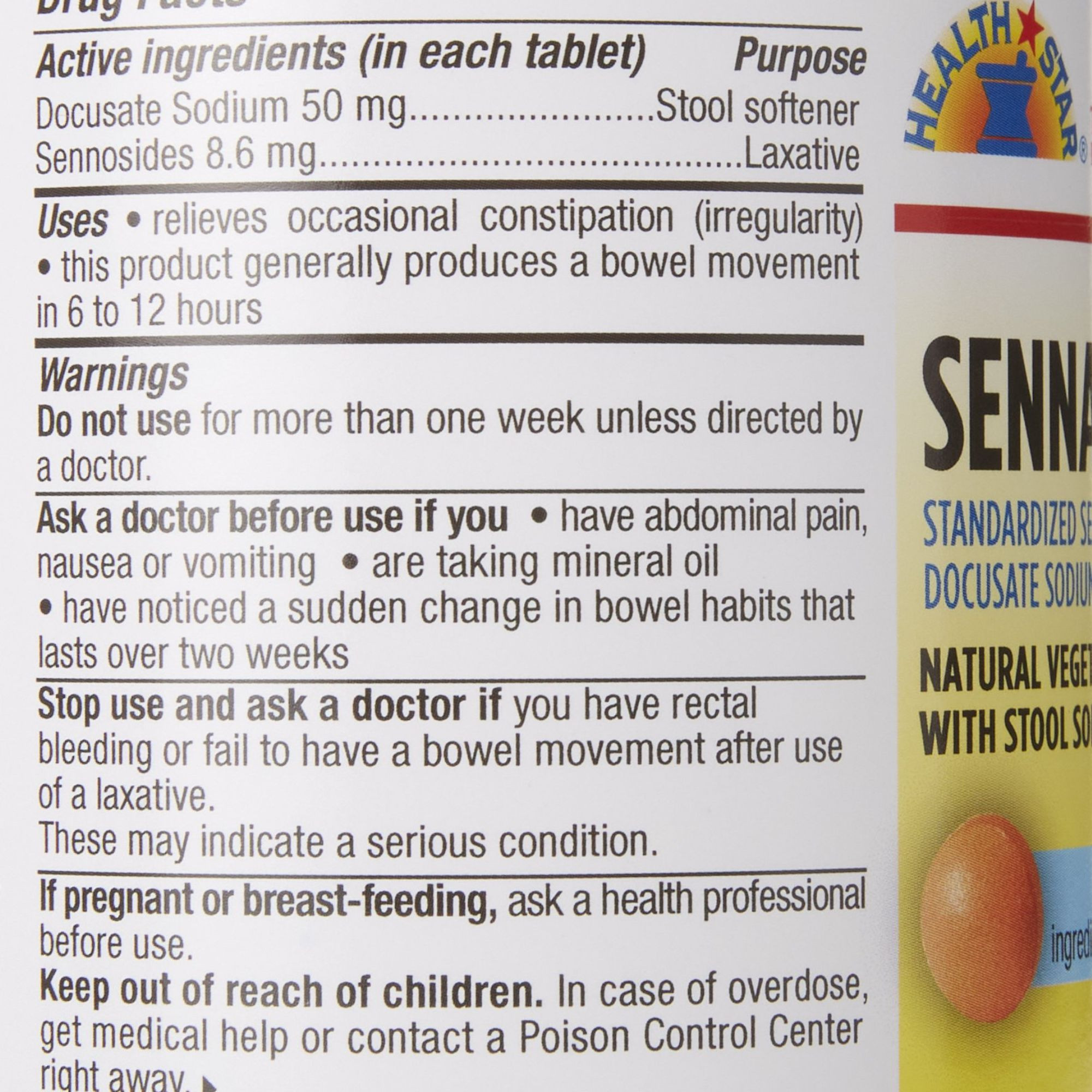 Geri-Care Senna Plus Stool Softener