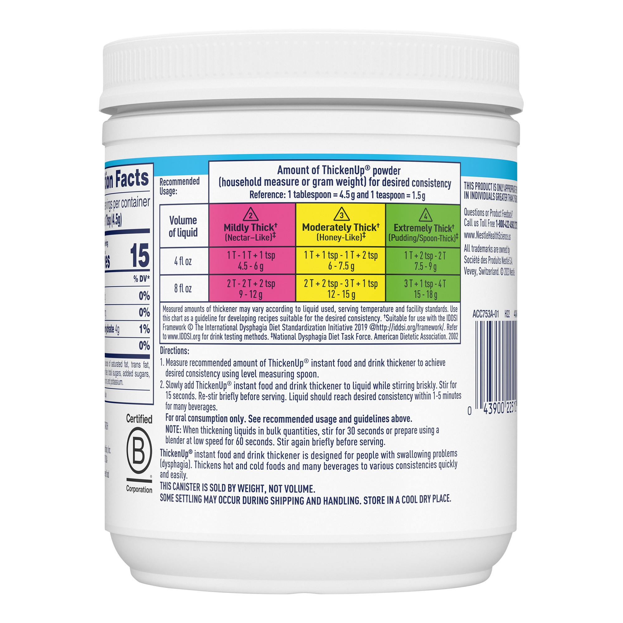 ThickenUp Instant Food and Drink Thickener