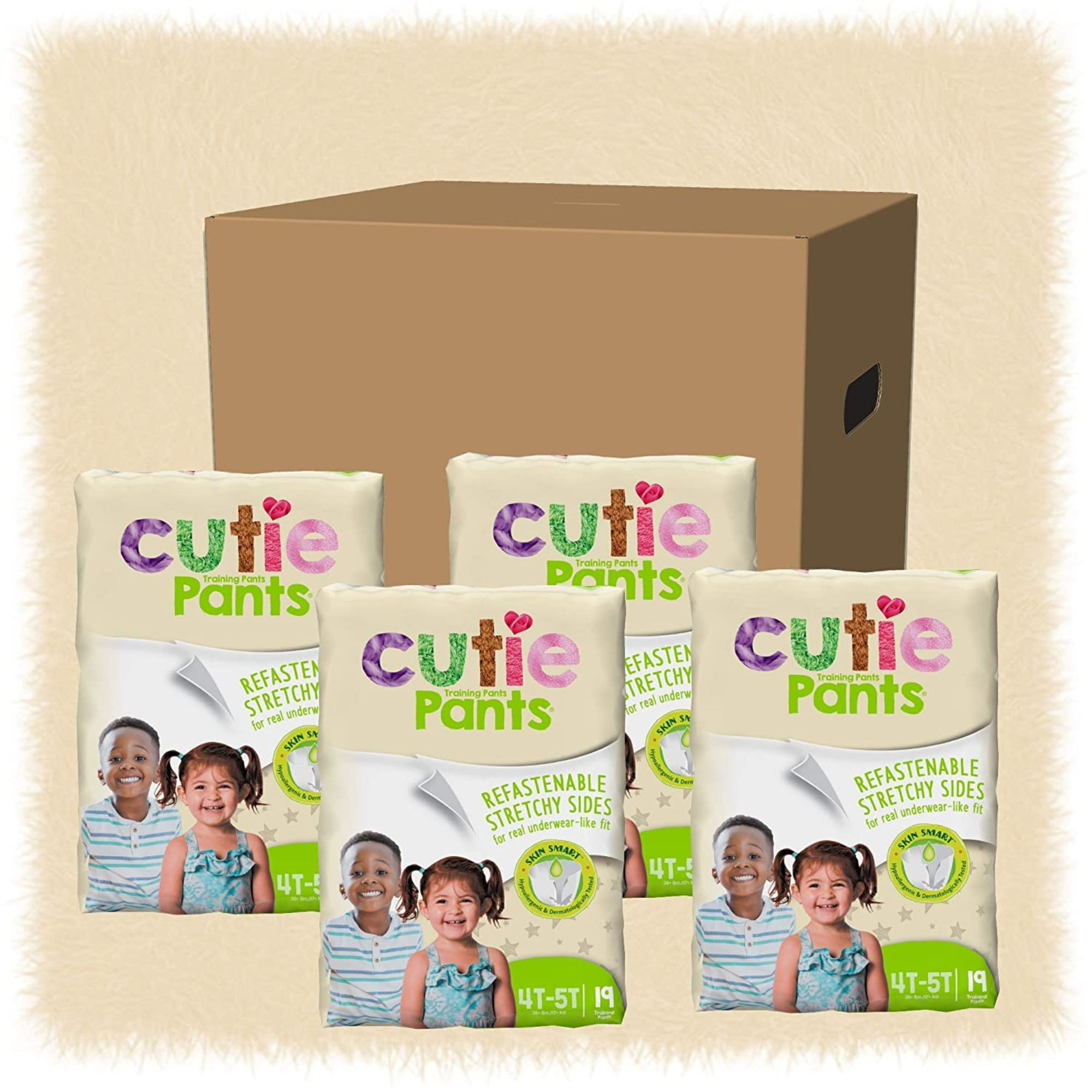 Cutie Pants Toddler Disposable Training Pants Pull ups, Heavy