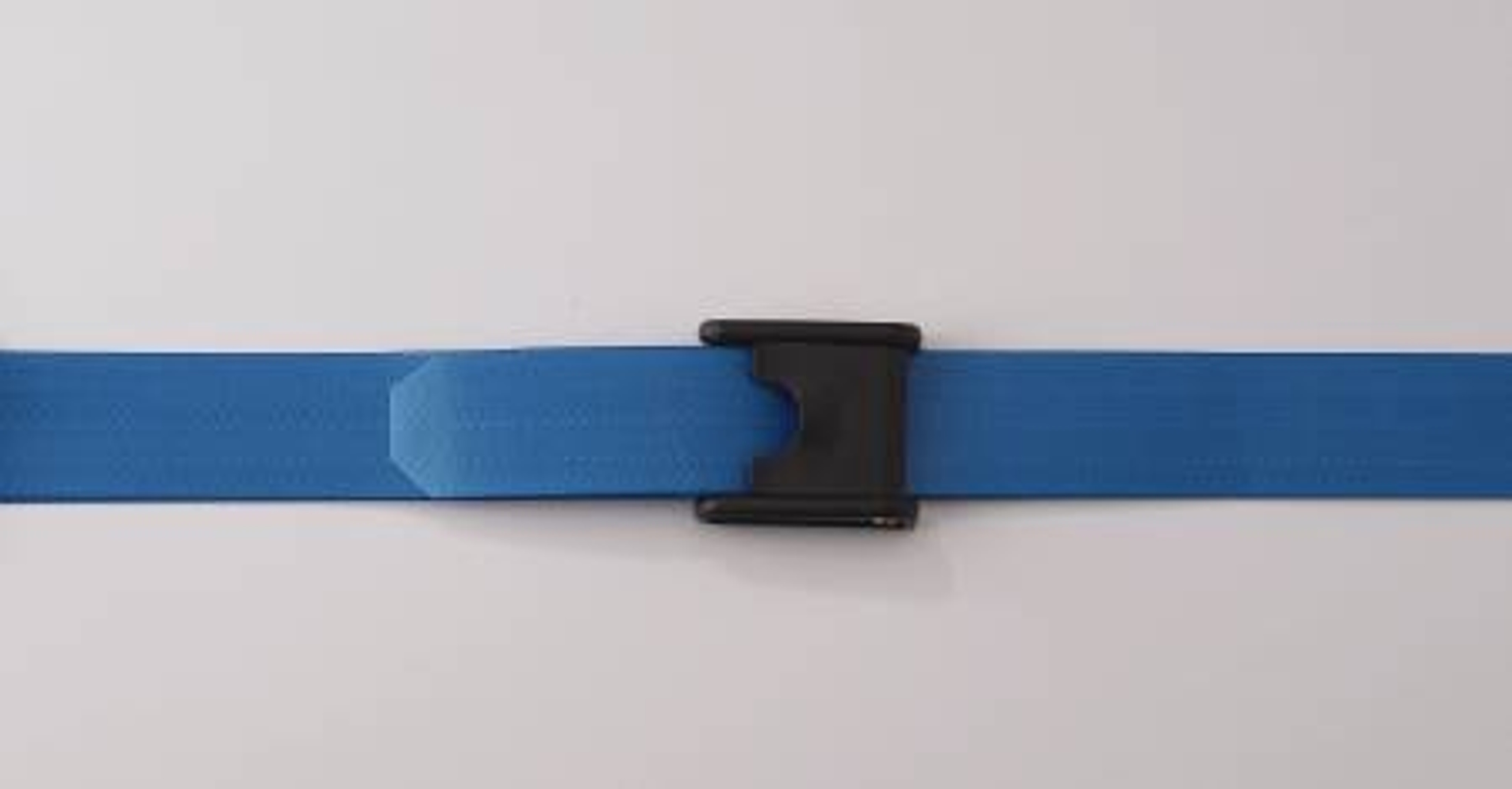 Posey EZ Clean Gait Belt, Multiple Colors, 6546B, 60 Inch - Blue