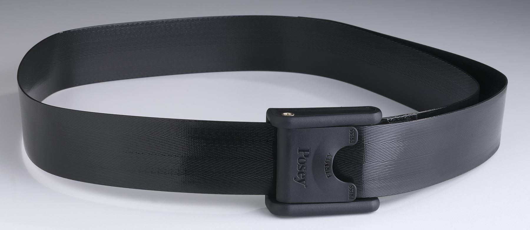 Posey EZ Clean Gait Belt, Multiple Colors, 6546, 60 Inch - Black