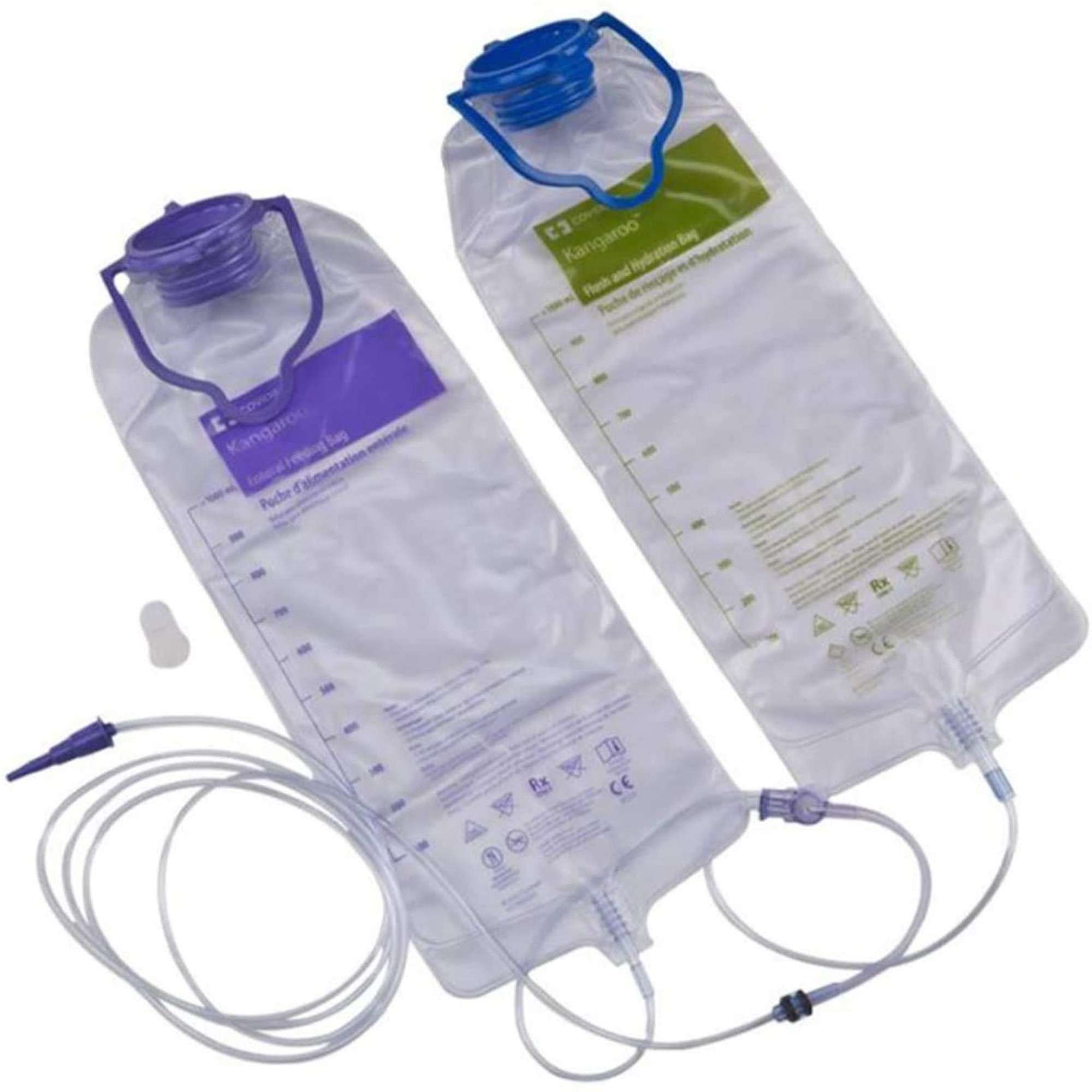 Kangaroo ePump Enteral Feeding Pump Bag Set, 1000 mL