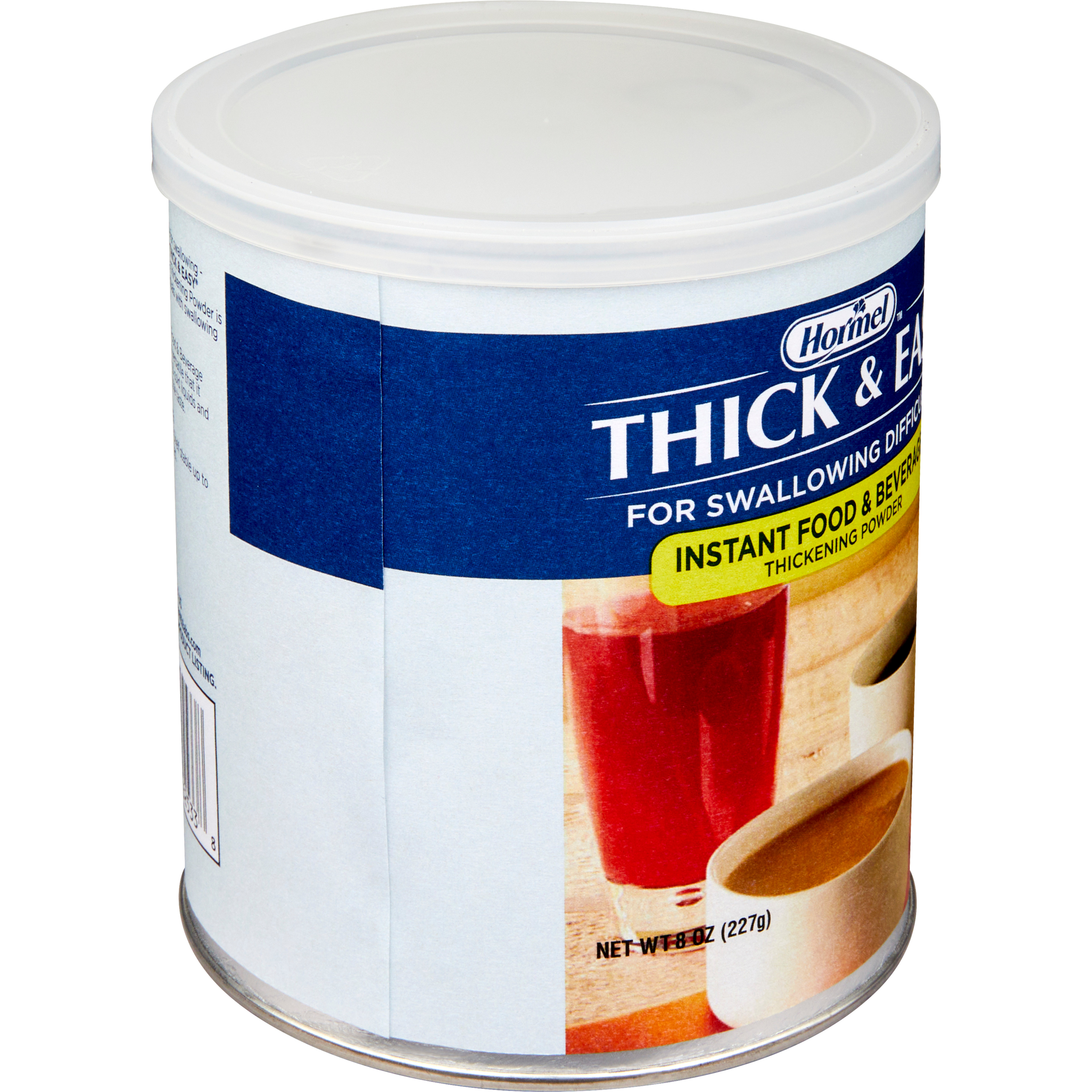 Thick & Easy Food and Beverage Thickener, 8 oz. Canister Unflavored Powder
