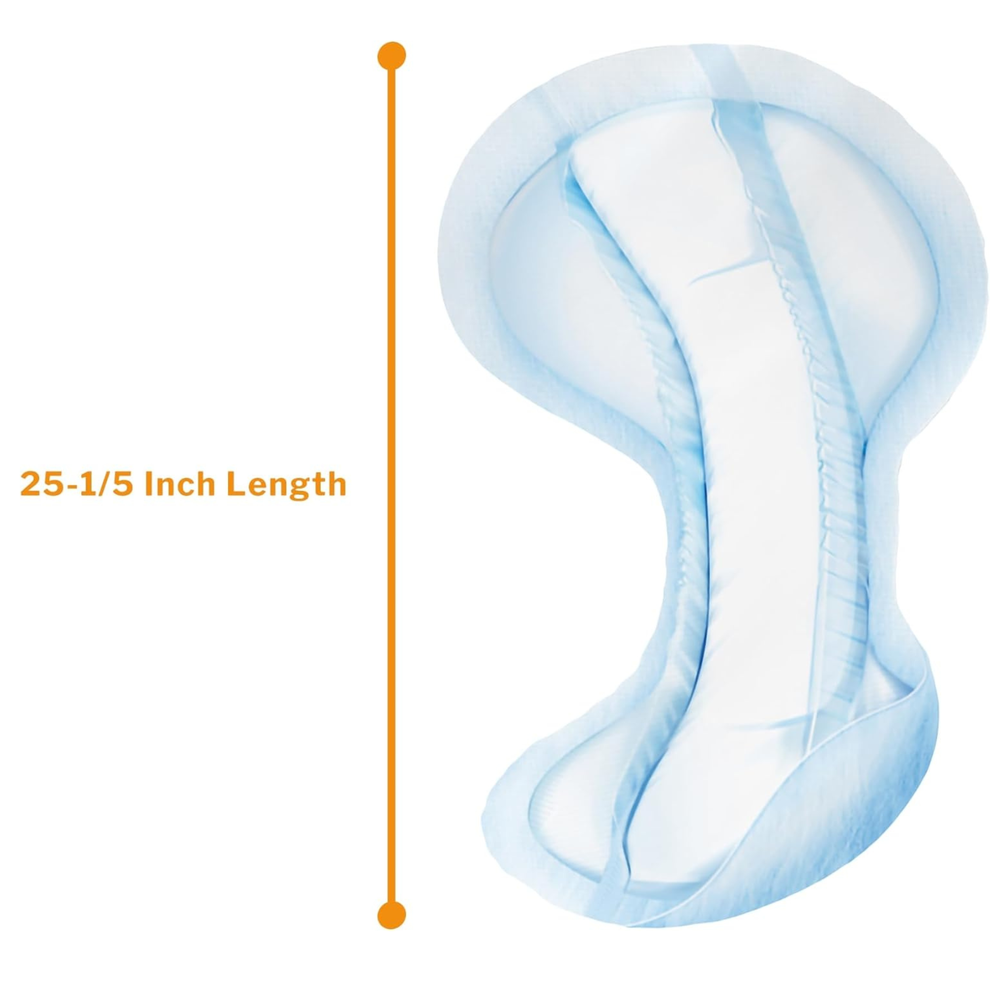 McKesson Classic Disposable Incontinence Liner, Light Absorbency, LINERLT, One Size Fits Most - Case of 96