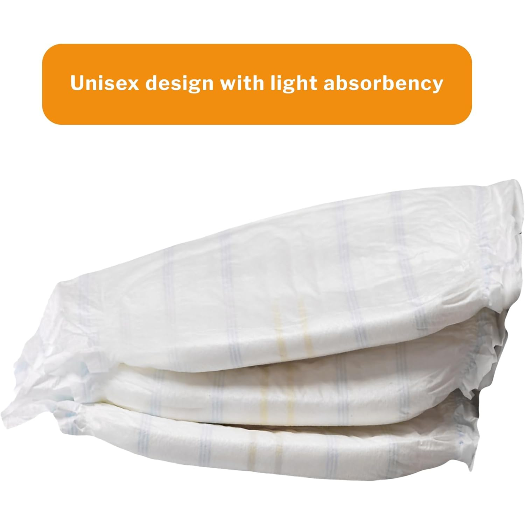 McKesson Classic Disposable Incontinence Liner, Light Absorbency, LINERLT, One Size Fits Most - Case of 96