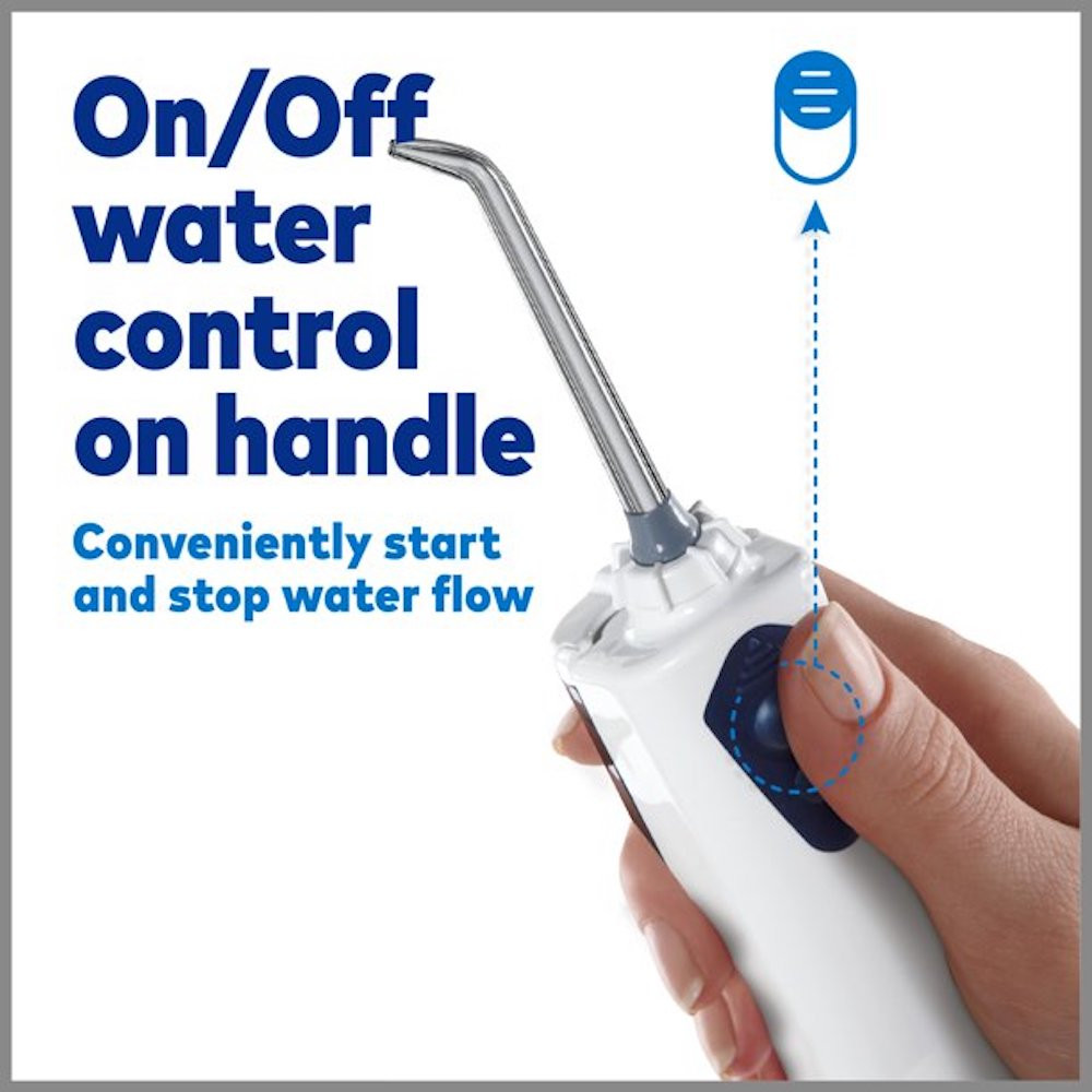 Waterpik Oral Irrigator Water Flosser, Rechargeable