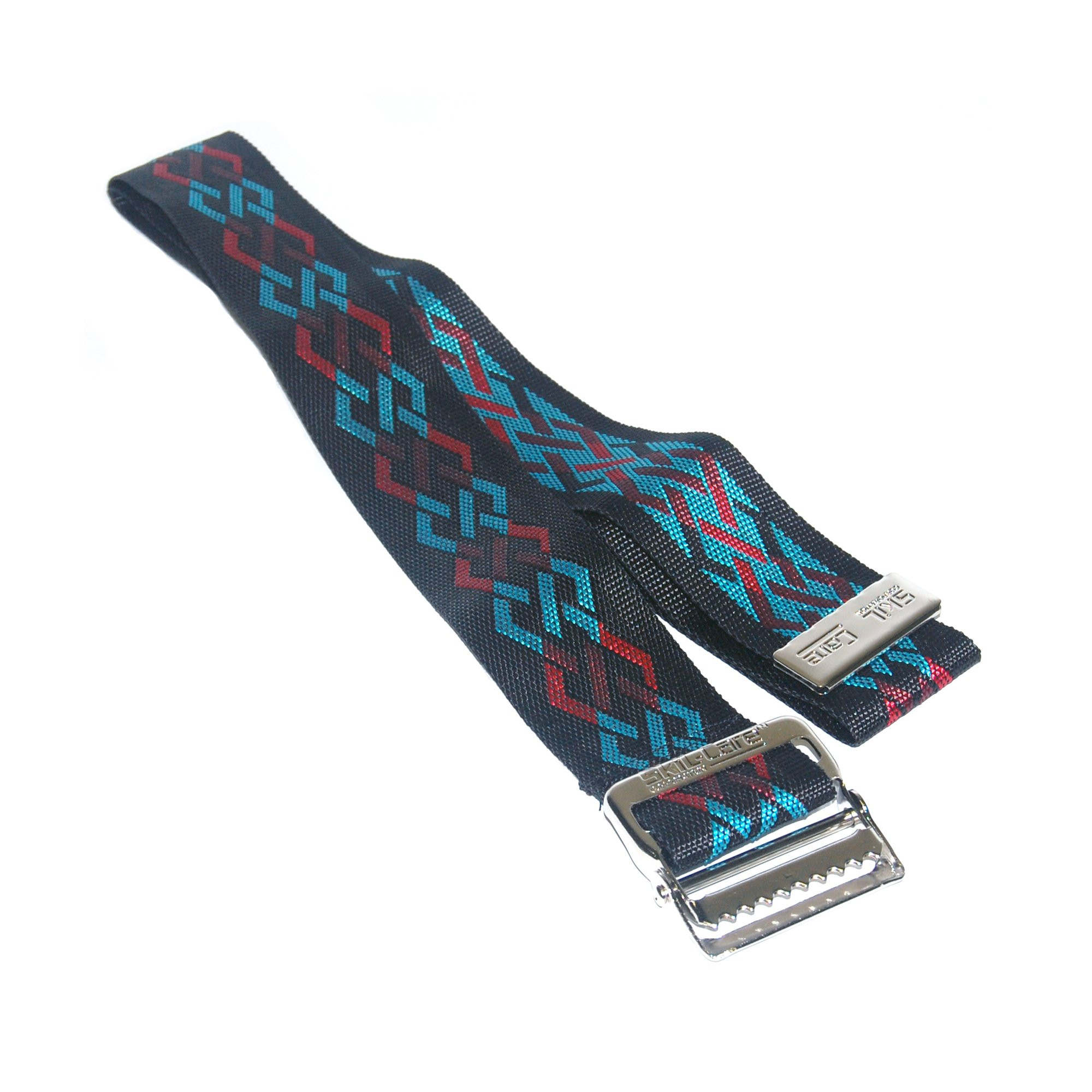 SkiL-Care Vinyl Gait Belt, Multiple Colors, 252020, 60 Inch - Geo Pattern Design
