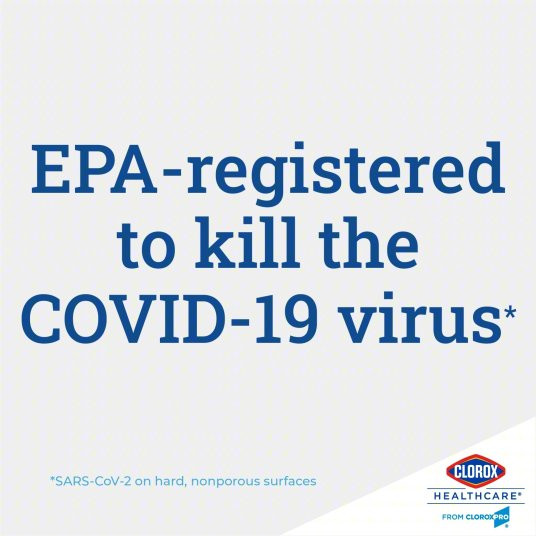 Clorox Healthcare Bleach Germicidal Surface Disinfectant Cleaner