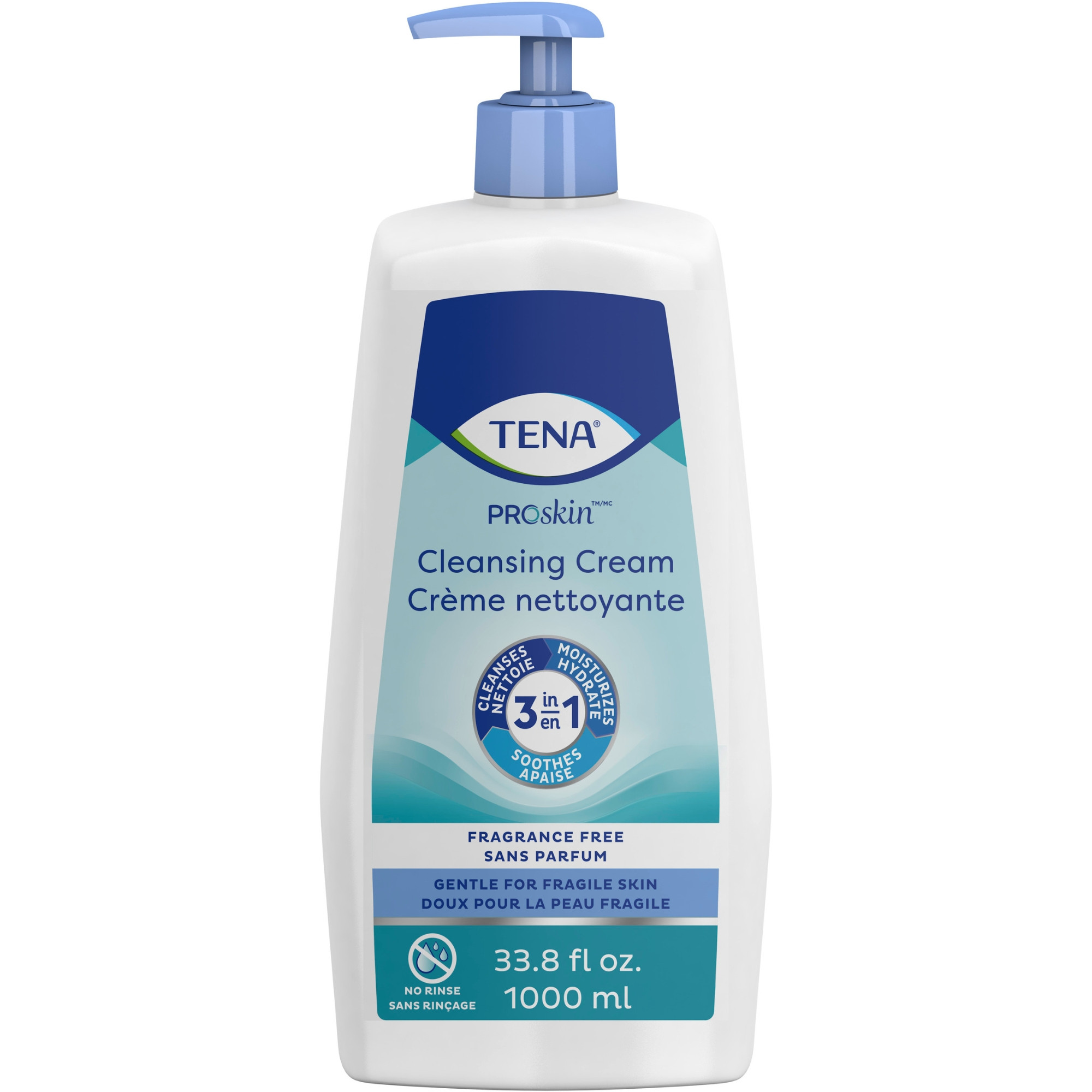 TENA ProSkin Unscented Rinse-Free Cleansing Cream