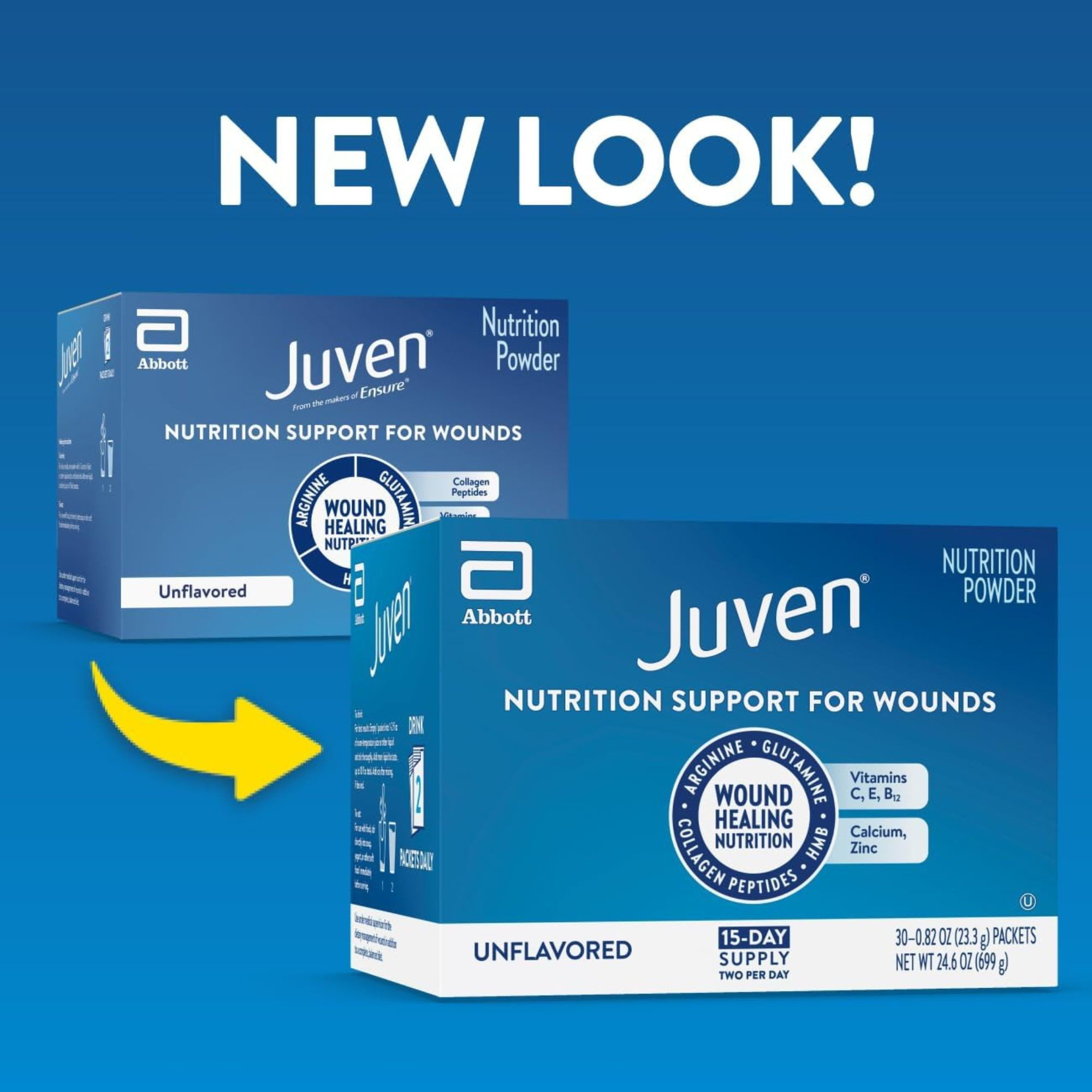 Juven Nutrition Support for Wound Healing, Unflavored