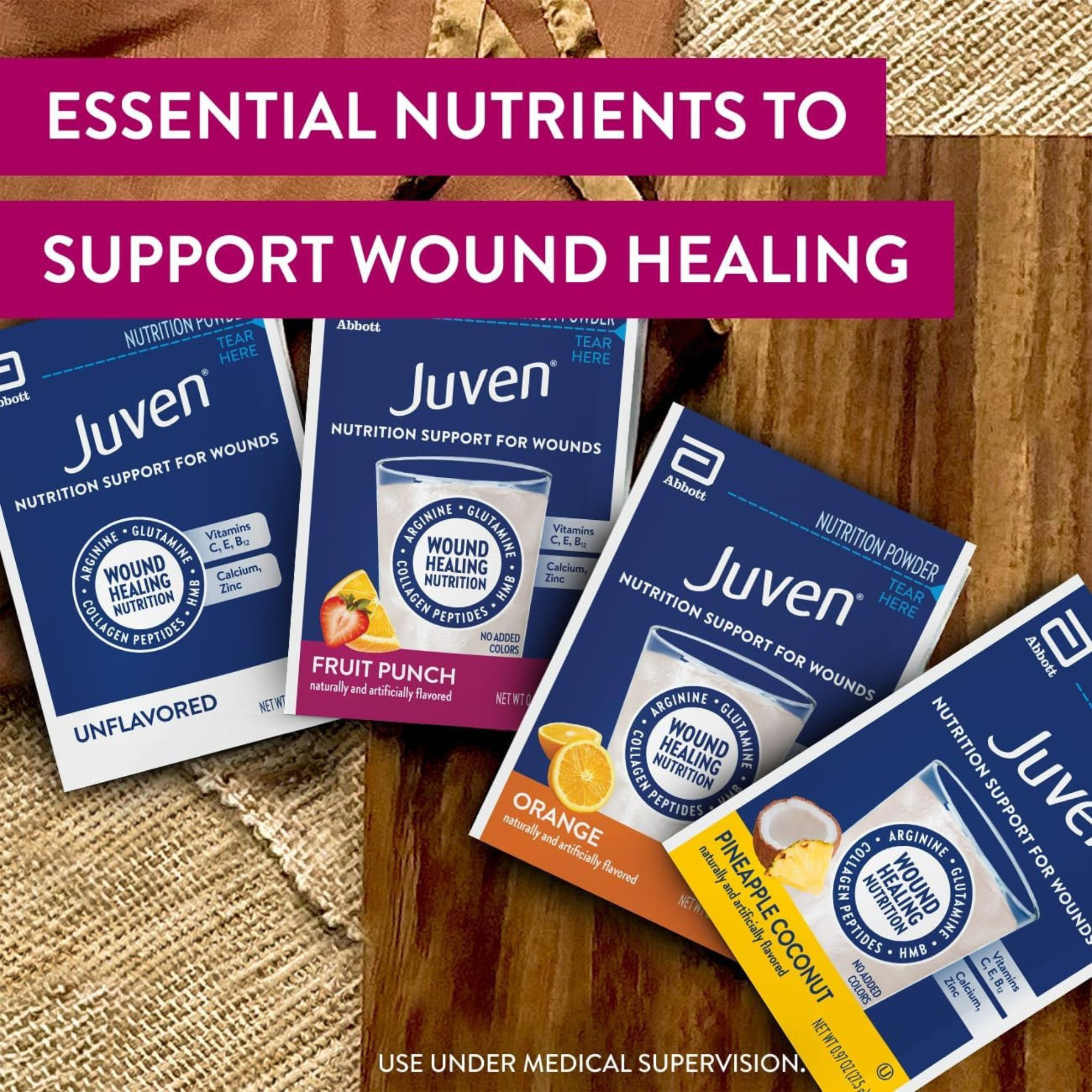 Juven Nutrition Support for Wound Healing, Unflavored
