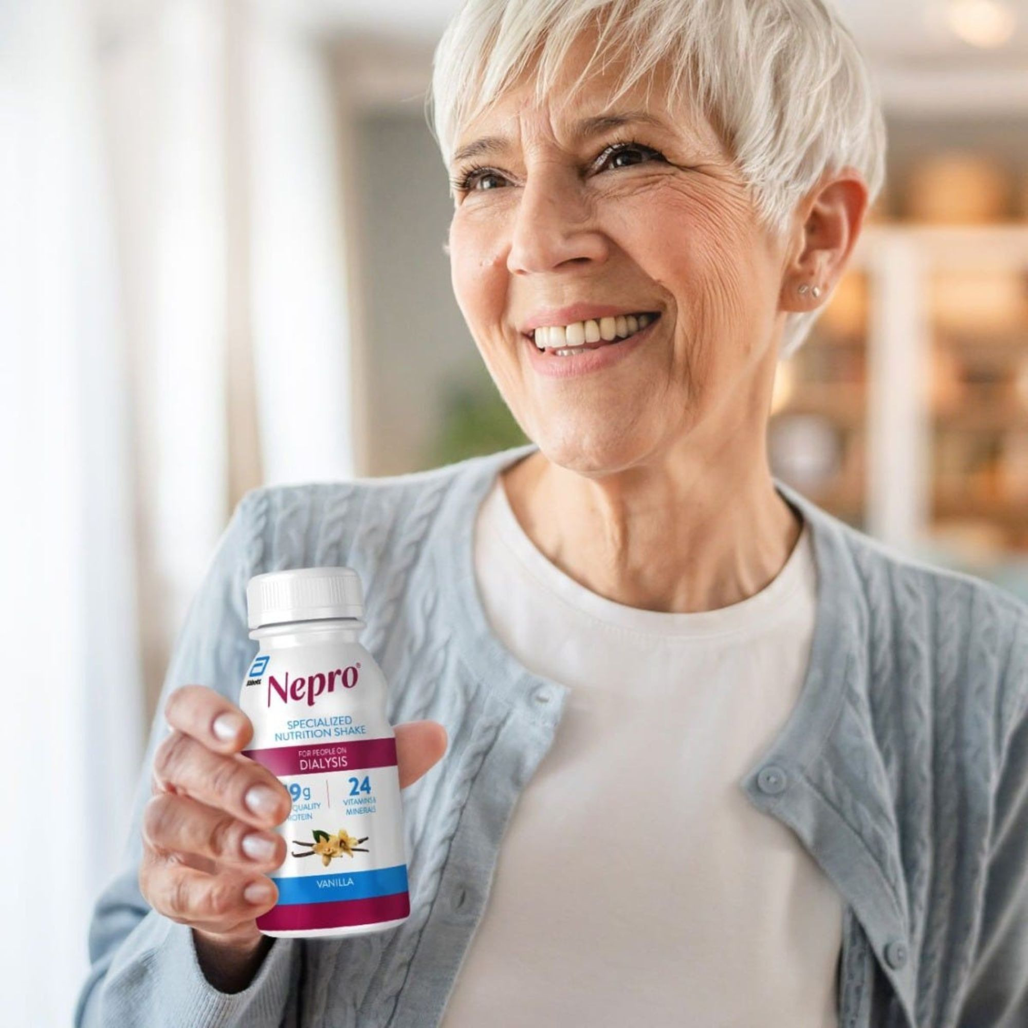 Nepro with Carbsteady Ready to Use Oral Supplement, Vanilla Flavor, 8 oz., Bottle