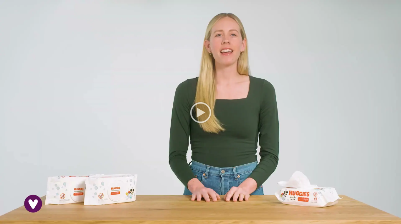 Huggies Simply Clean Baby Wipes, Aloe/Vitamin E, Unscented