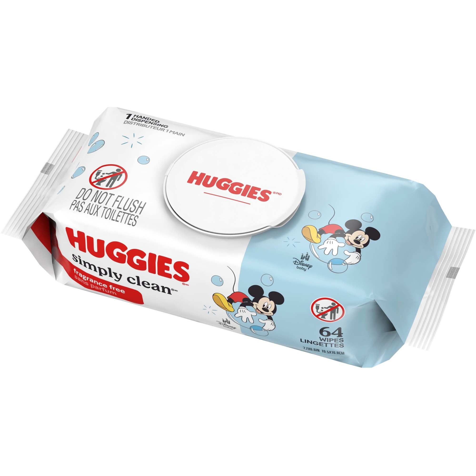 Huggies Simply Clean Baby Wipes, Aloe/Vitamin E, Unscented