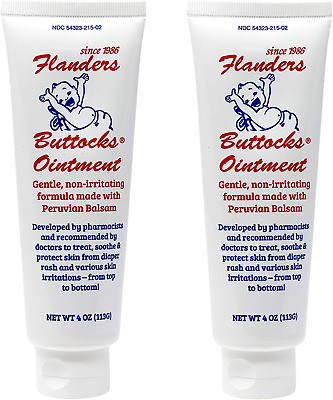 Flanders Diaper Rash Treatment, Scented, Tube, 4 oz.
