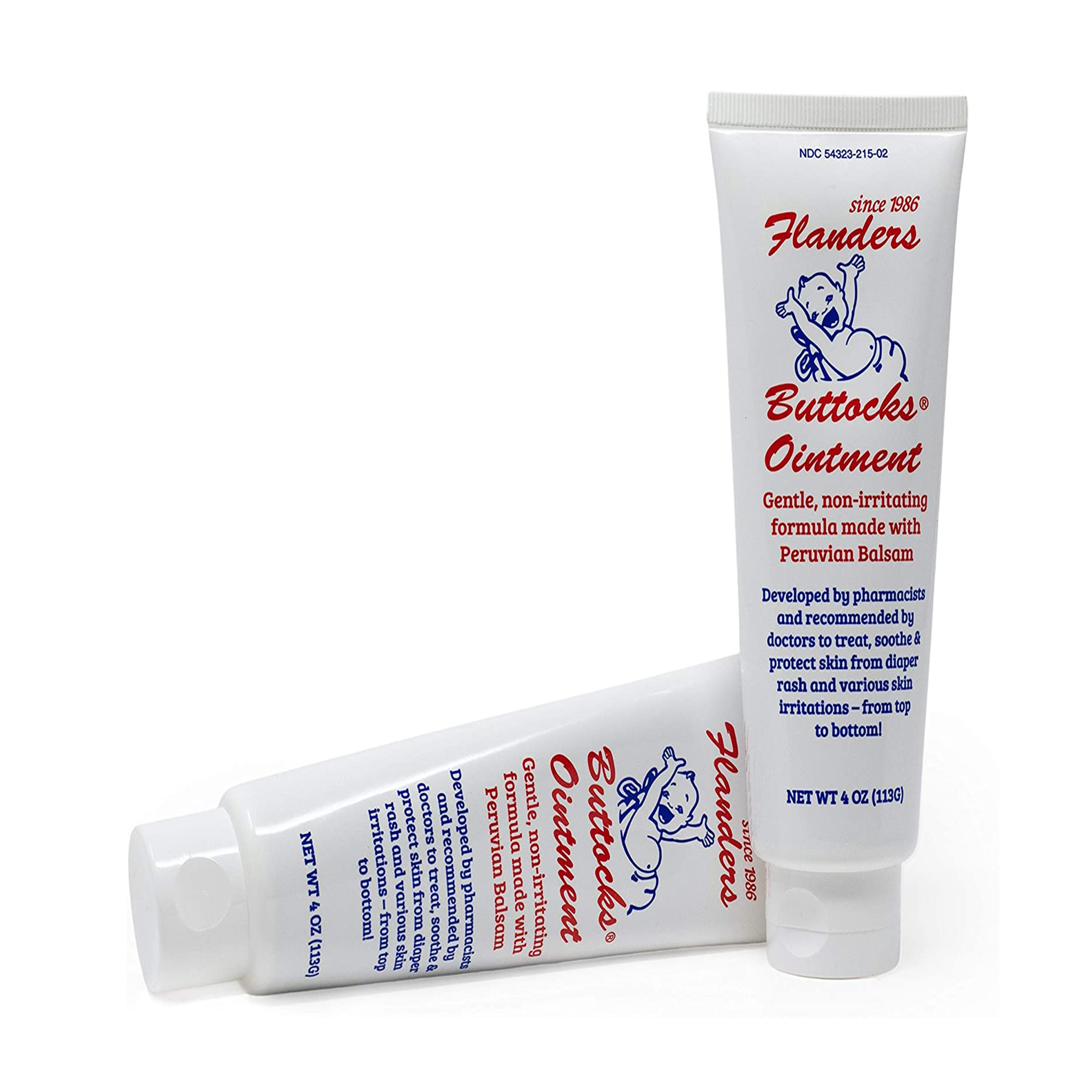 Flanders Diaper Rash Treatment, Scented, Tube, 4 oz.