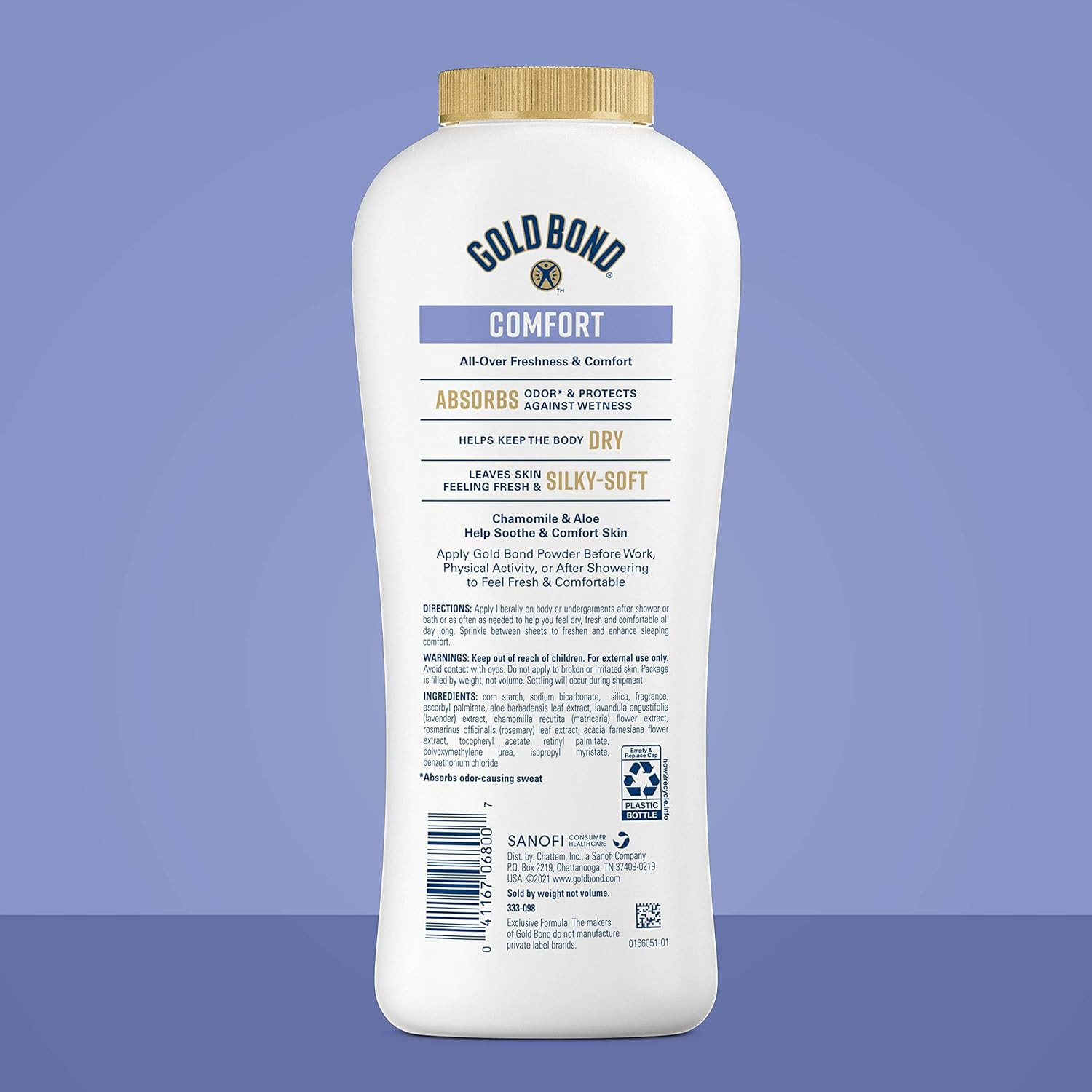 Gold Bond Ultimate Body Powder, Shaker Bottle, Fresh Scent, 10 oz. , 04116706800, 1 Bottle