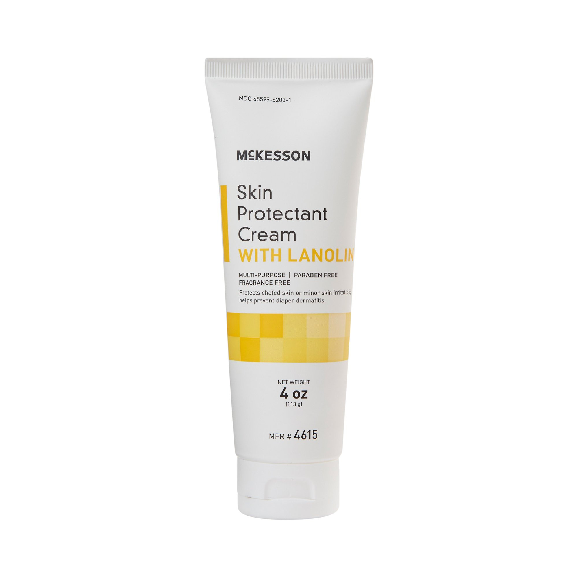 McKesson Skin Protectant Cream, Tube, Unscented, 4 oz. , 4615, 1 Tube