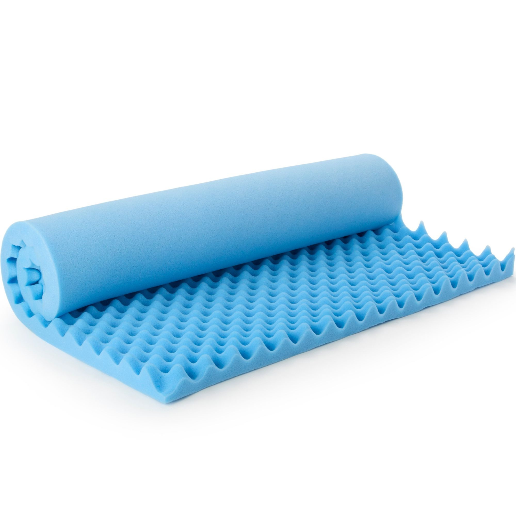 McKesson Convoluted Foam Mattress Overlay, Multiple Sizes