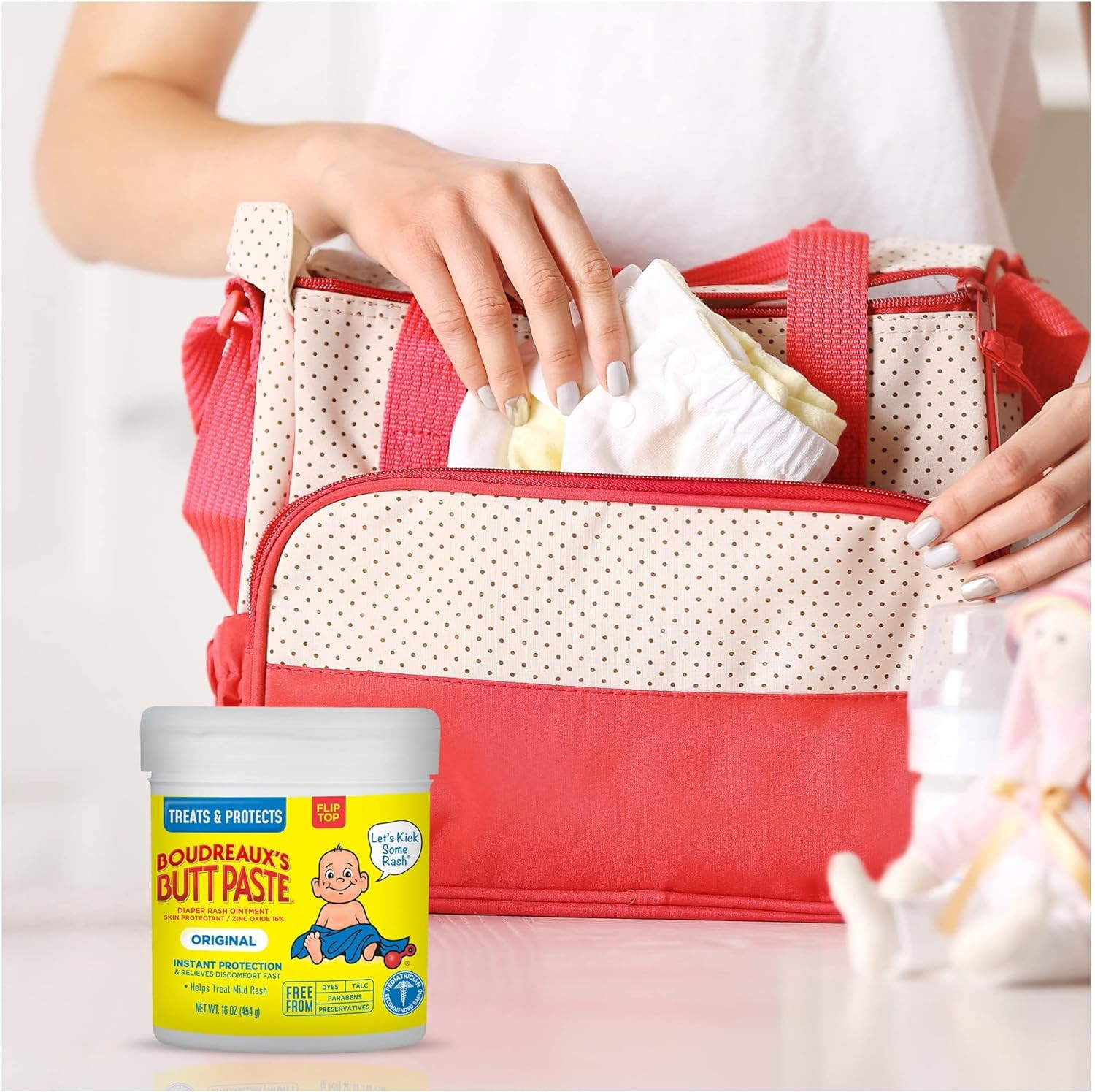 Boudreaux's Butt Paste Baby Diaper Rash Ointment Original