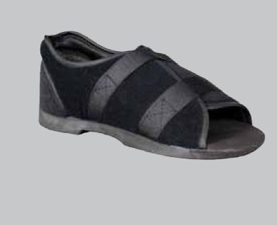 Darco Softie Black Post-Op Shoe, Male, STM3B, Large (10.5-12)