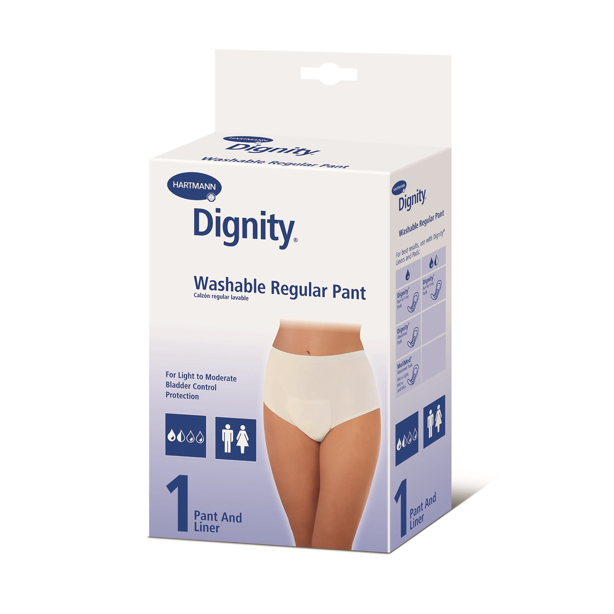 Dignity Unisex Pull On Reusable Protective Underwear with Liner, 16905, X-Large (48-56") - 1 Each