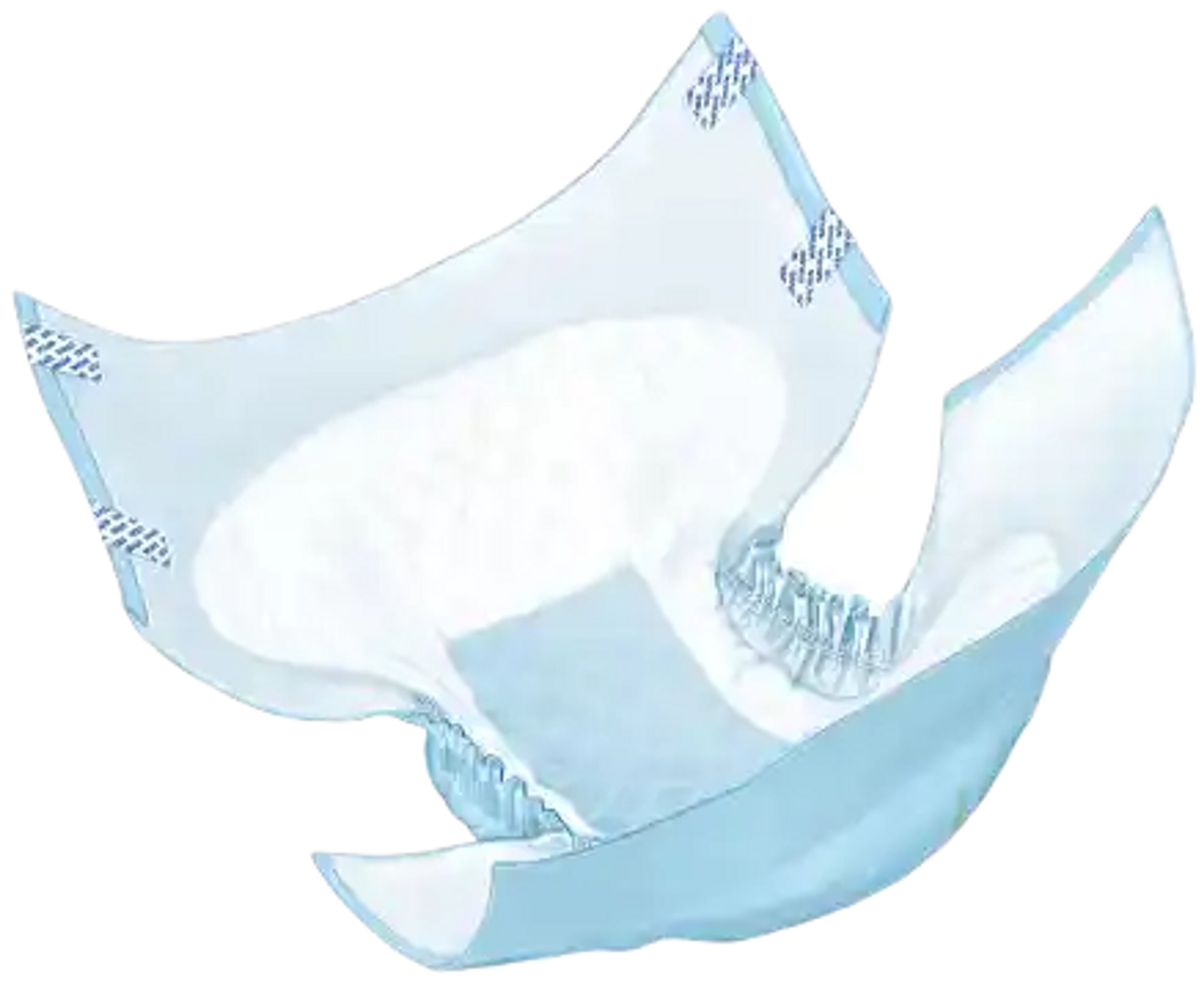 Wings Plus Unisex Adult Disposable Diaper with Tabs, Heavy Absorbency