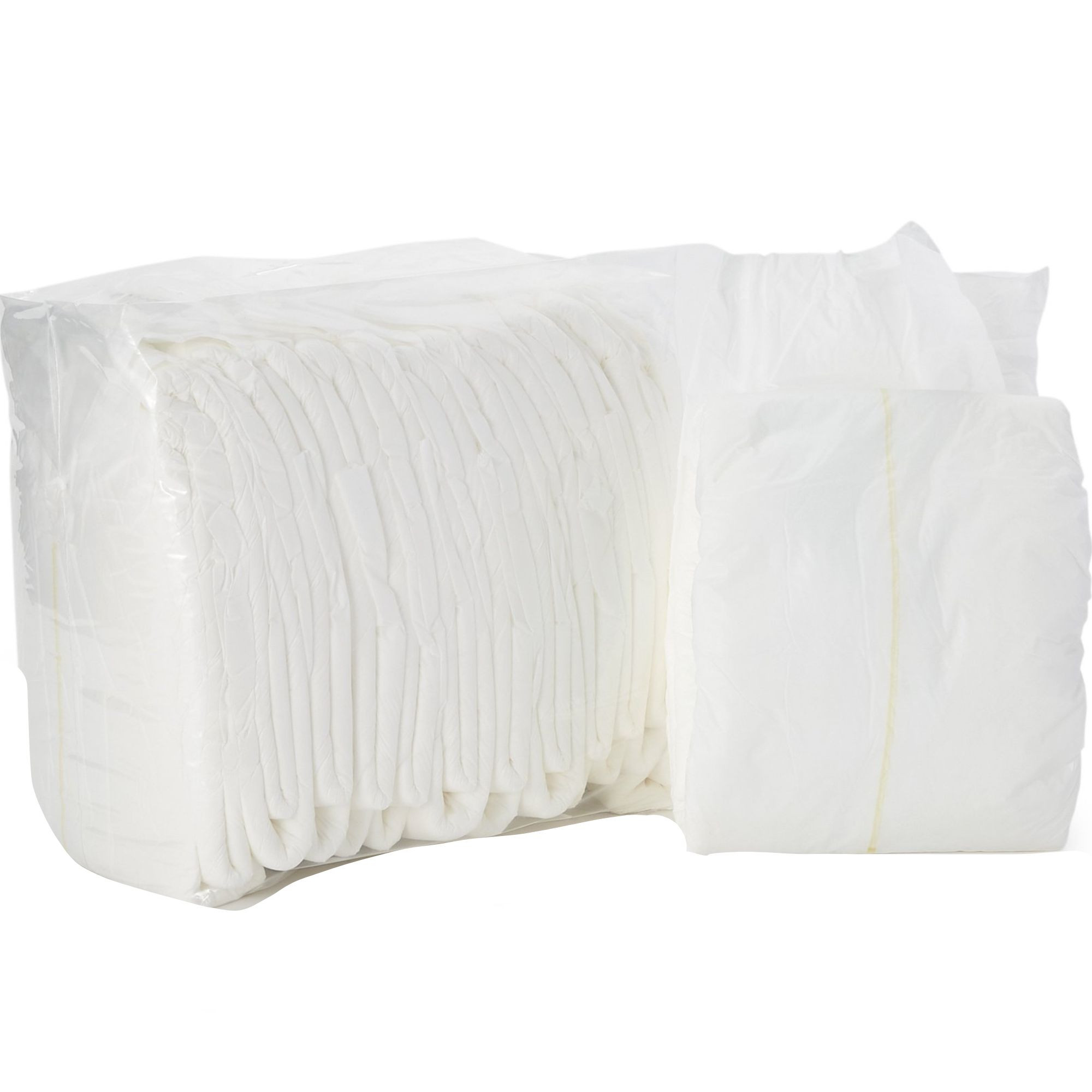 Wings Plus Unisex Adult Disposable Diaper with Tabs, Heavy Absorbency 