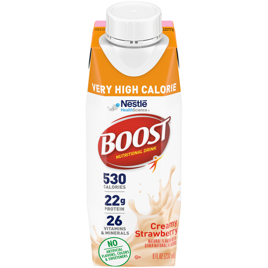 Boost Very High Calorie Nutritional Drink, Strawberry
