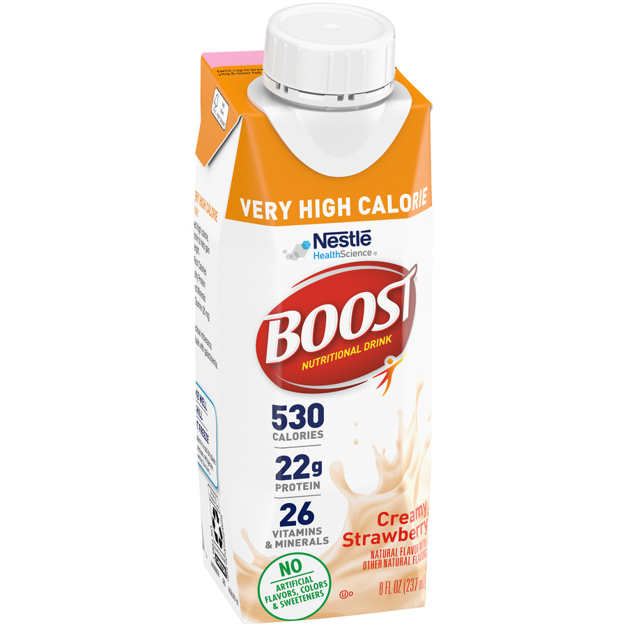 Boost Very High Calorie Nutritional Drink, Strawberry