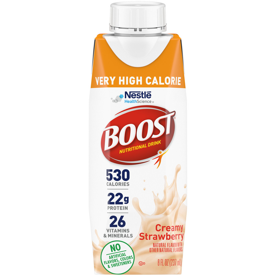 Boost Very High Calorie Nutritional Drink, Strawberry
