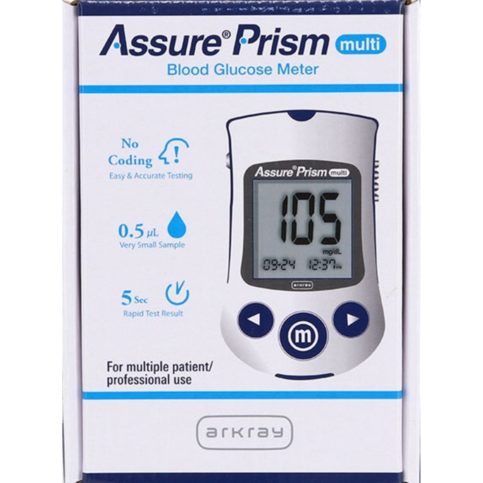 Assure Prism Multi Blood Glucose Meter, 530001, 1 Meter